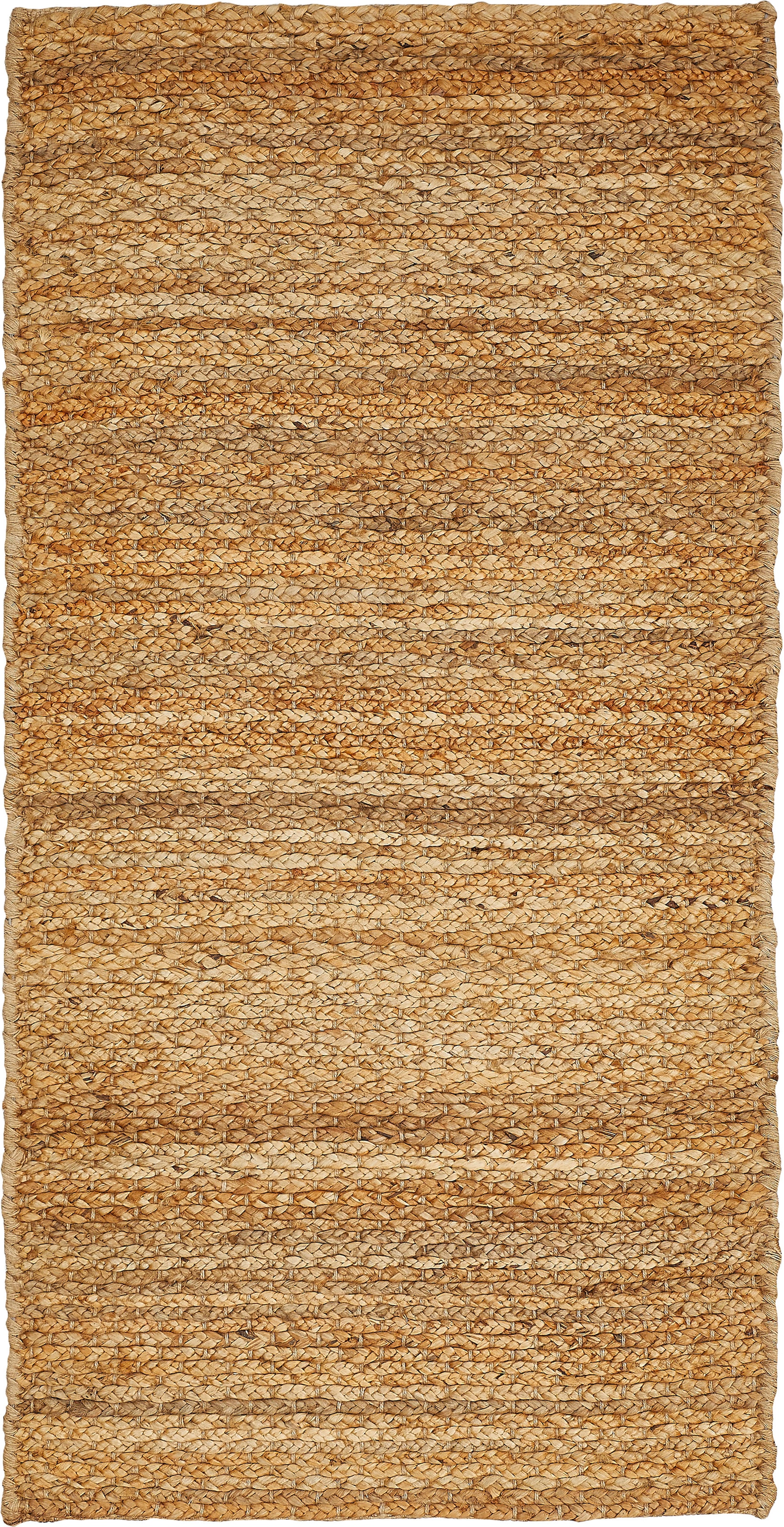 Teppich »Oda«, rechteckig, Flachgewebe, aus Naturfaser, Jute
