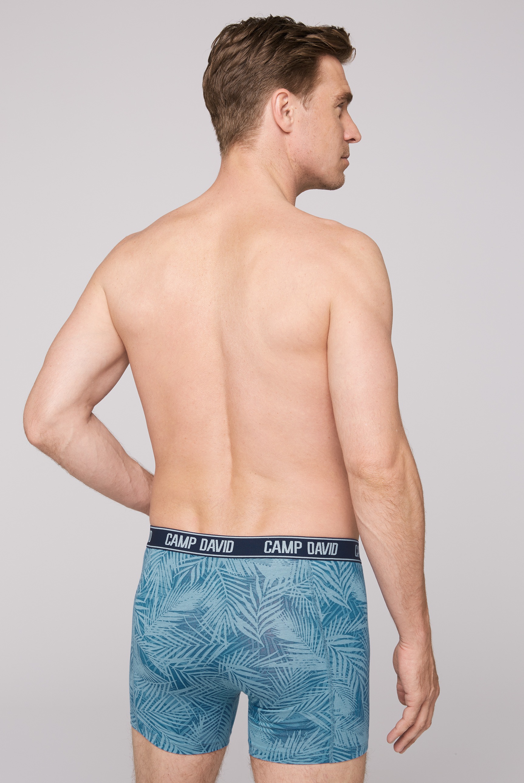 CAMP DAVID Boxershorts »Set:«, (2 St.), mit All Over Print