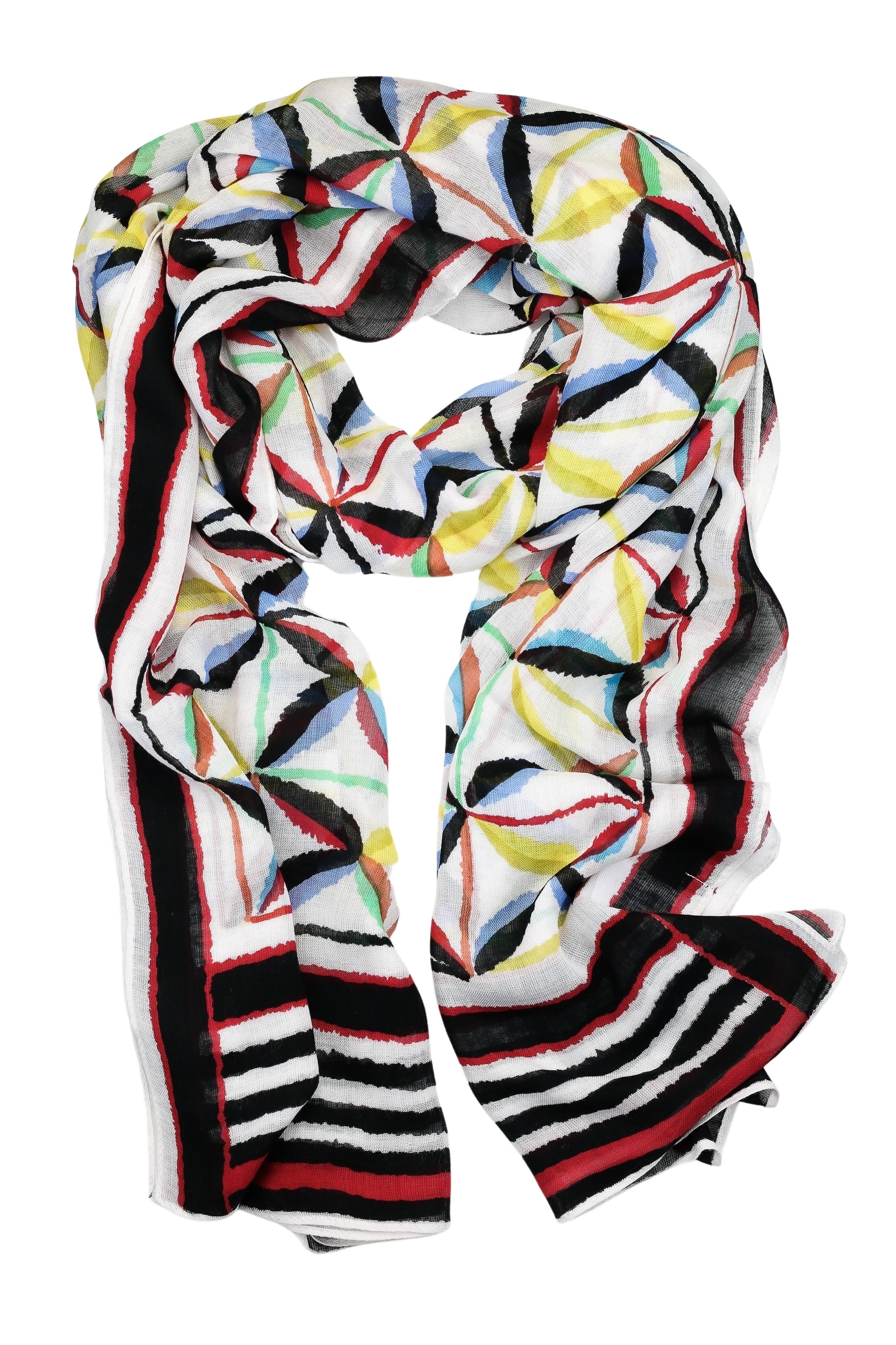 COLLEZIONE ALESSANDRO Modeschal "Mill" 1 Stk. aus reinem Naturmaterial