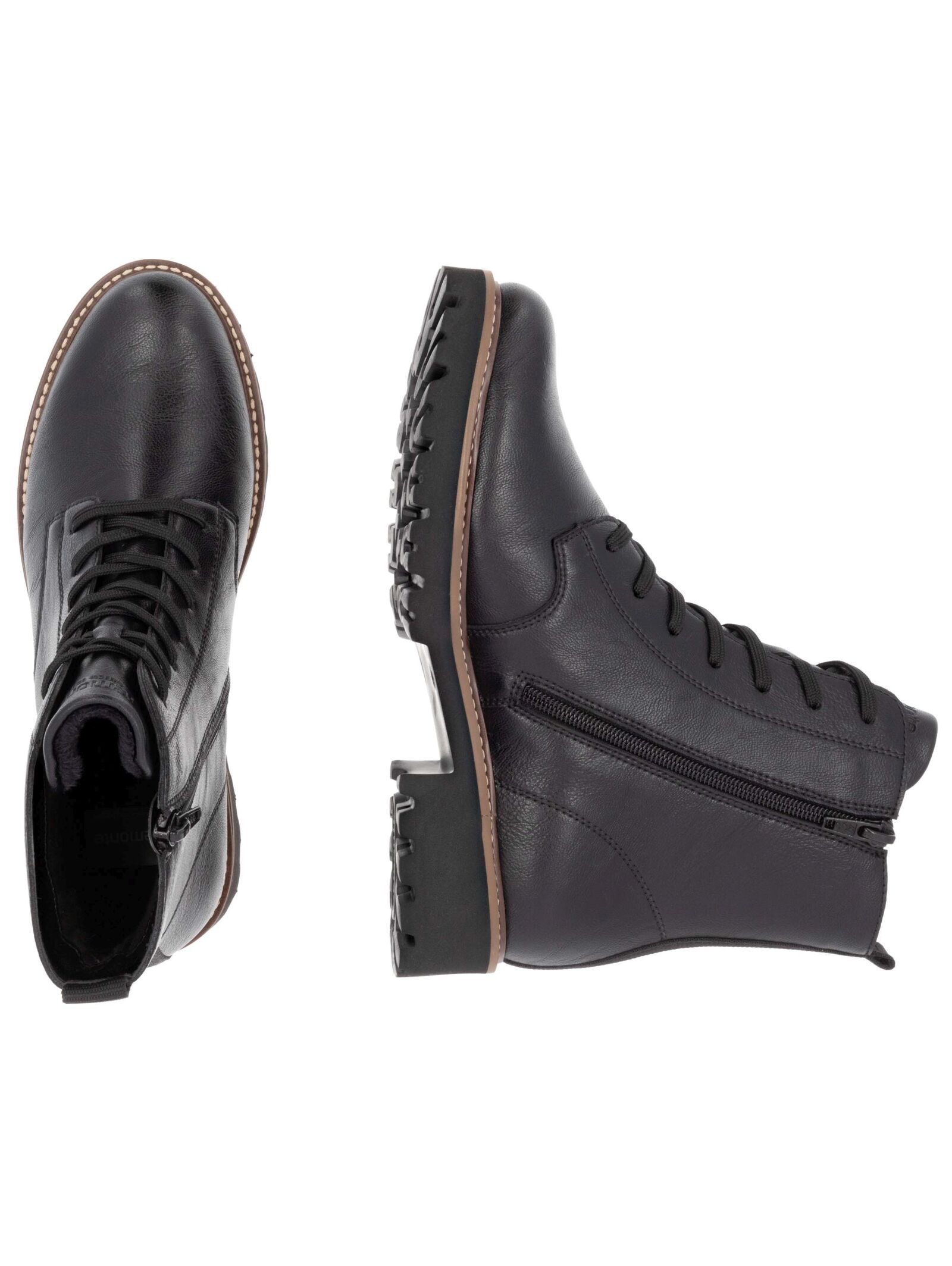 Remonte Schnürstiefelette »Remonte Stiefelette Glattleder«