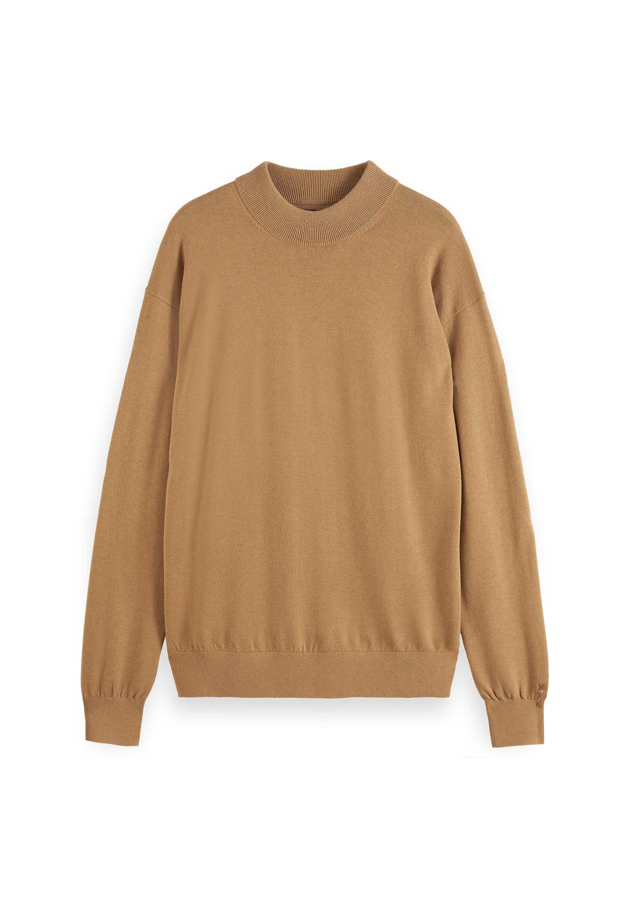 Scotch & Soda Sweatshirt "Strickpullover CORE - DROPPED SHOULDER MOCK NECK günstig online kaufen