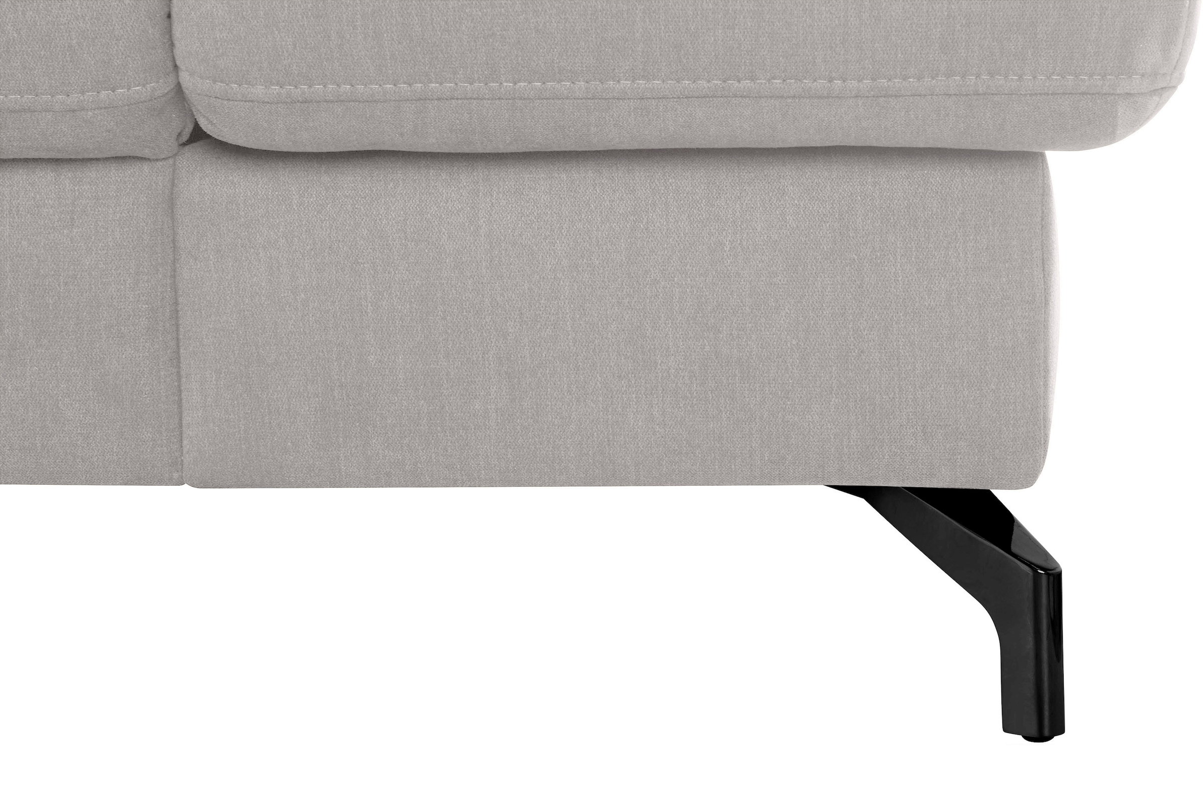 sit&more Wohnlandschaft »Brisbane U-Form«, Fußhöhe 12 cm, inklusive Sitztiefen-, Armteil- und Kopfteilverstellung
