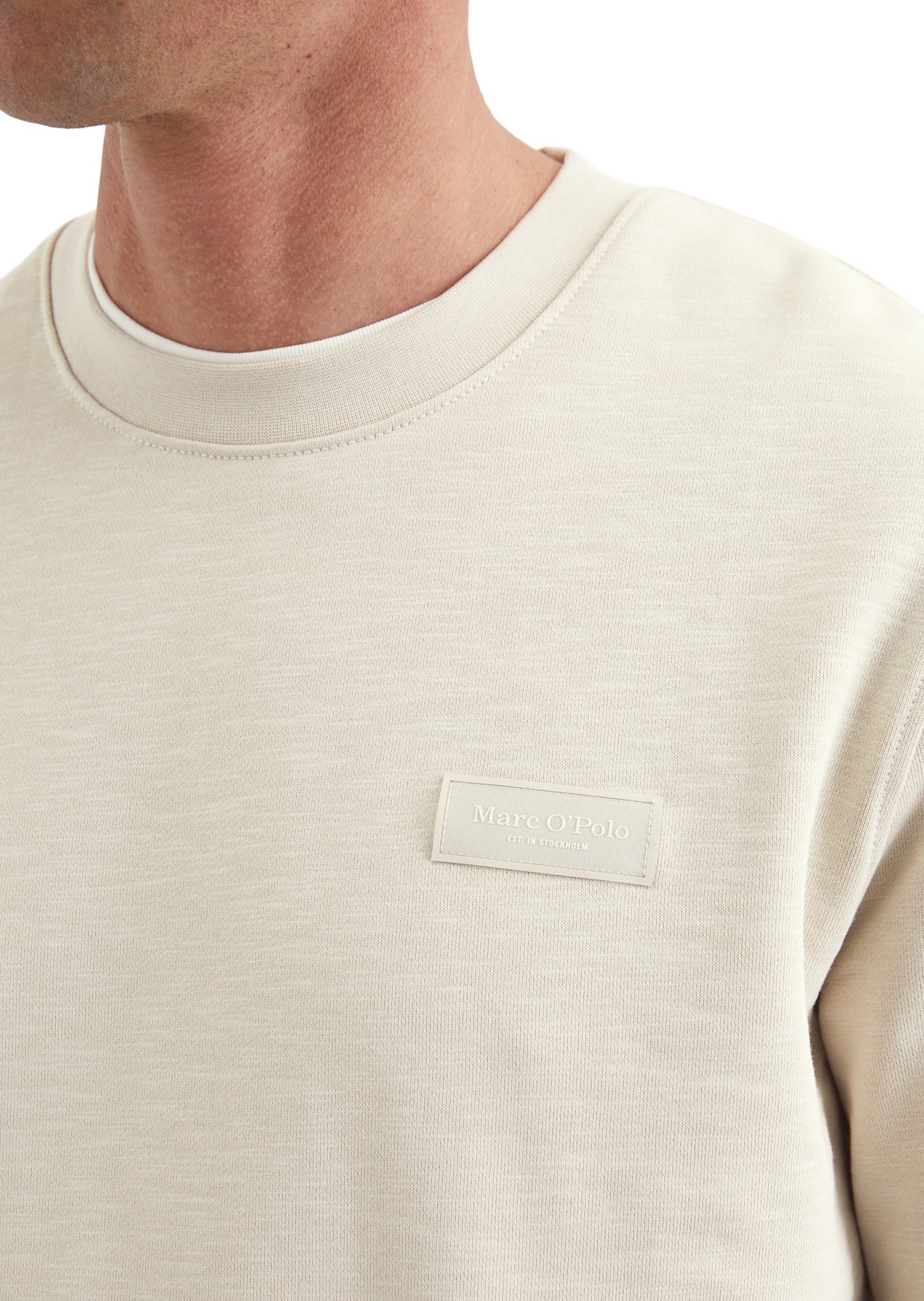 Thumbnail - Marc OPolo Sweatshirt mit leicht unregelmäßiger Slub-Sweat-Struktur