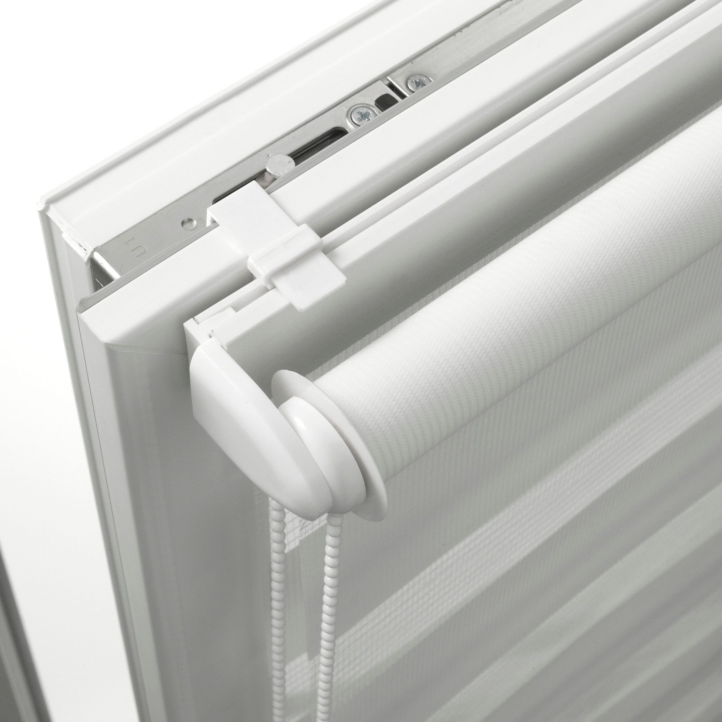 my home Seitenzugrollo »Duo Klemmrollo Easyfix«, Lichtschutz, Sichtschutz, ohne Bohren, freihängend, halbtransparent, vormontiert auf Montageschiene