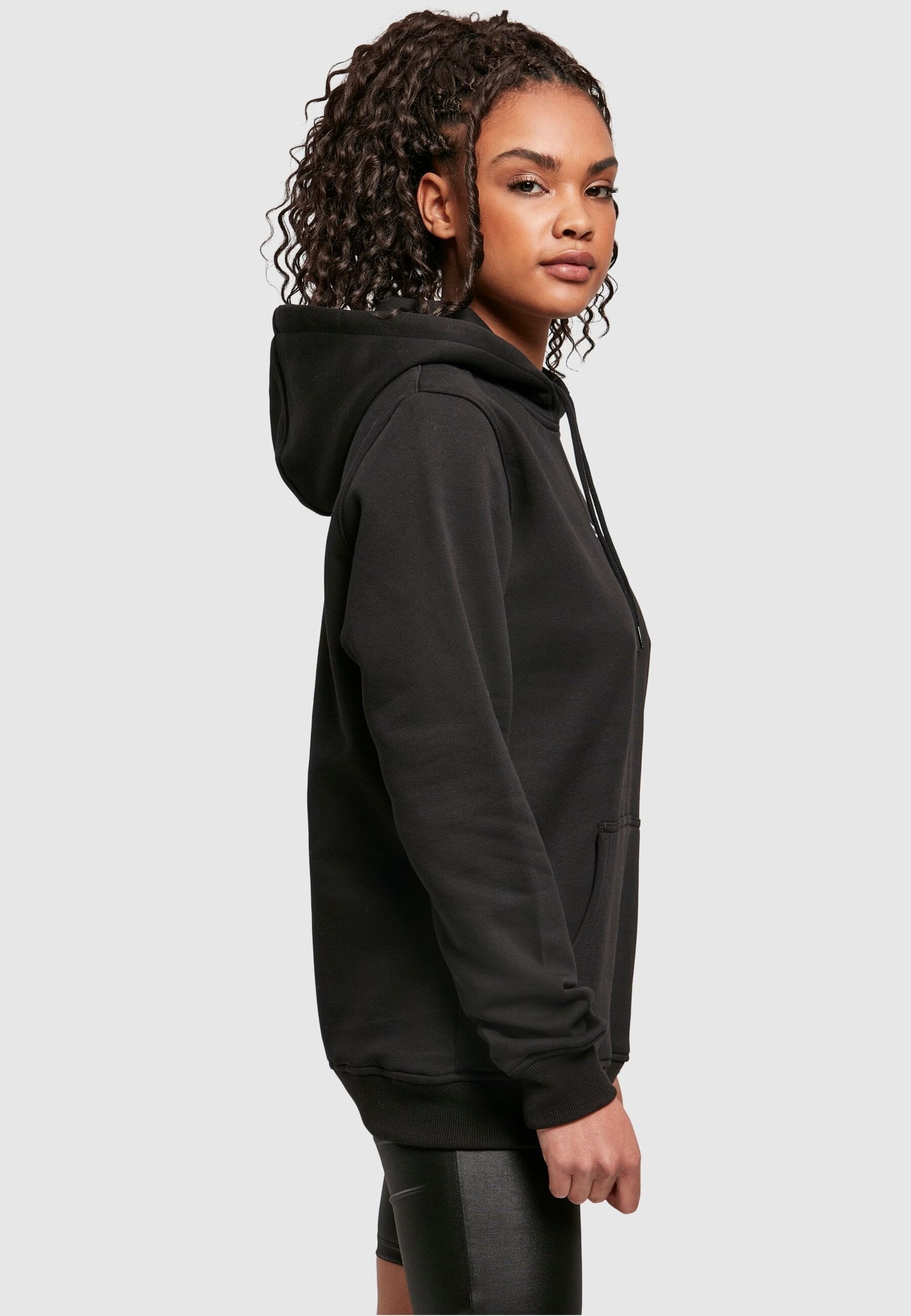 MisterTee Rundhalspullover »MisterTee Damen Ladies OFF Hoody«, (1 tlg.)