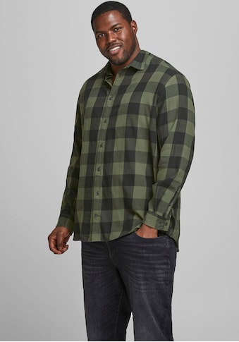 Karohemd »GINGHAM TWILL SHIRT«, Bis Größe 6XL