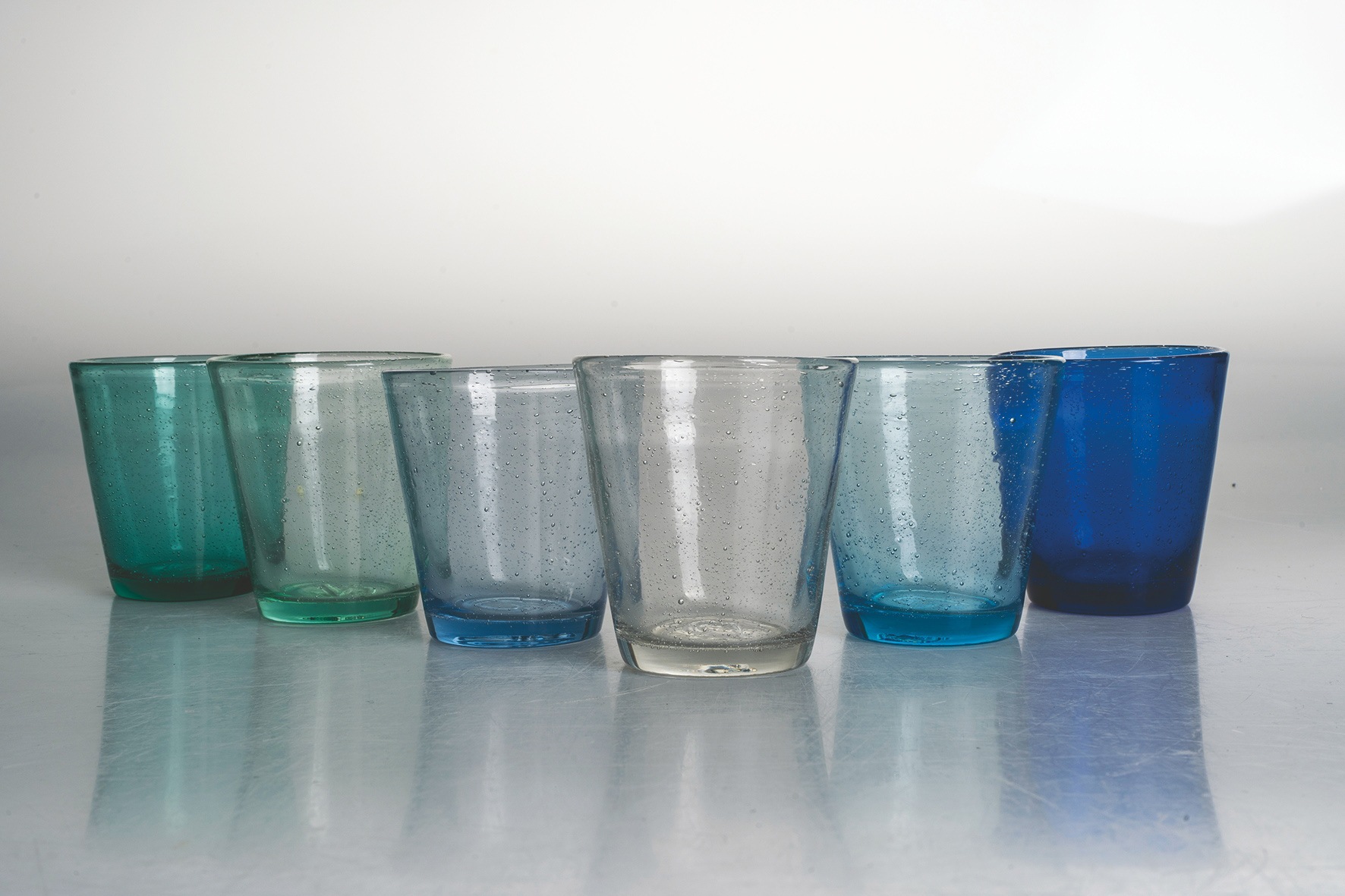 Villa d'Este Gläser-Set »Cancun Marea«, (Set, 6 tlg.), Wassergläser-Set, 6-teilig, Inhalt 330 ml