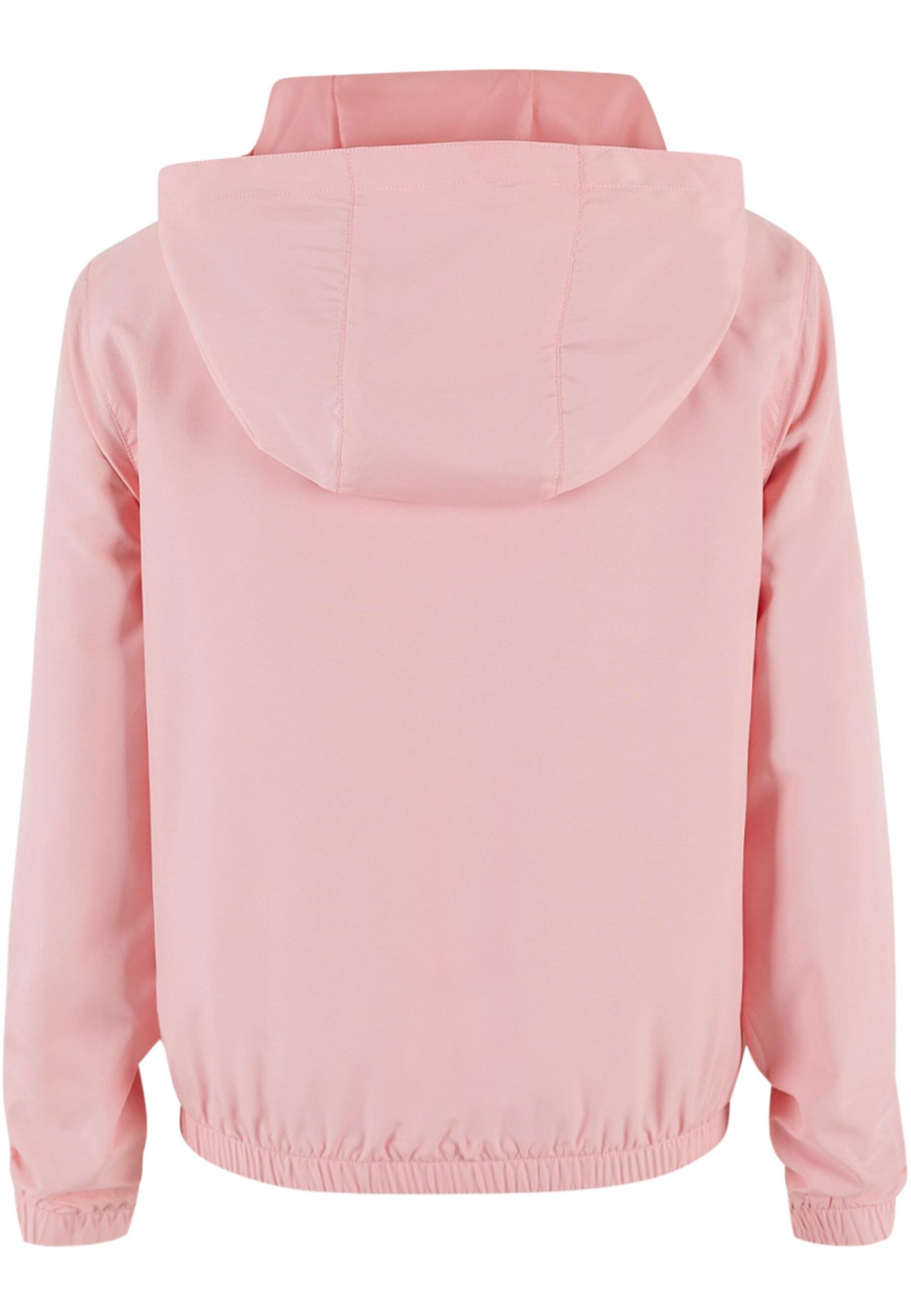 URBAN CLASSICS Allwetterjacke »Urban Classics Damen Girls Basic Pullover Jacket«, (1 St.), mit Kapuze