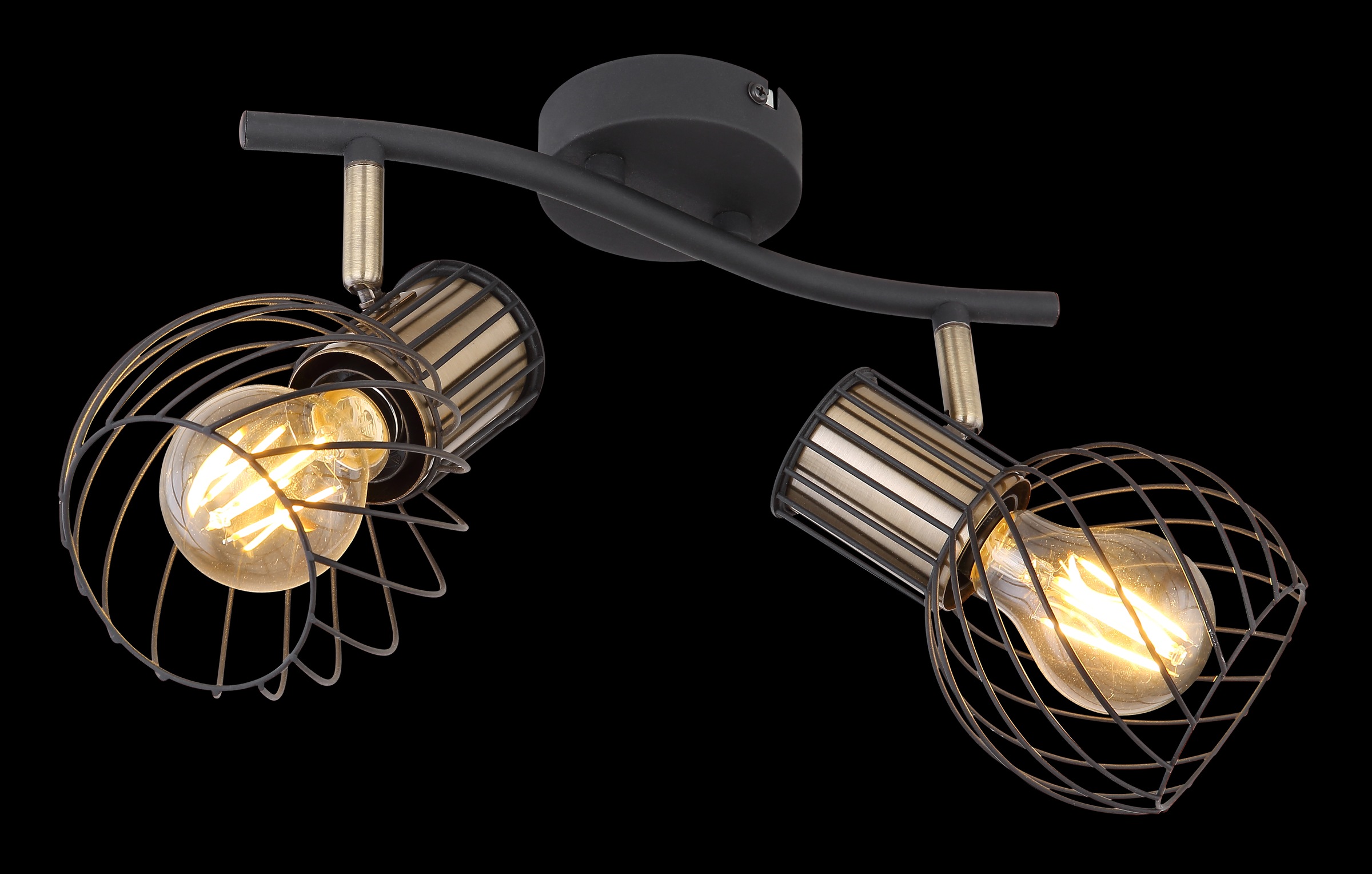 GLOBO LIGHTING Deckenstrahler »ARGUSTO« E27 1 Stk. Spot Deckenspot Flur Schlafzimmer Wohnzimmer