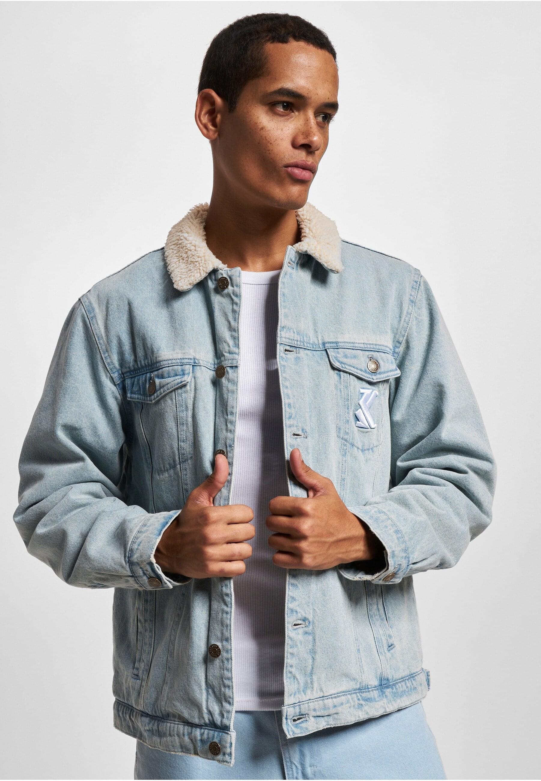 Karl Kani Trainingsjacke »Karl Kani Herren KM234-026-1 KK OG Denim Trucker Jacket«, (1 St.), ohne Kapuze