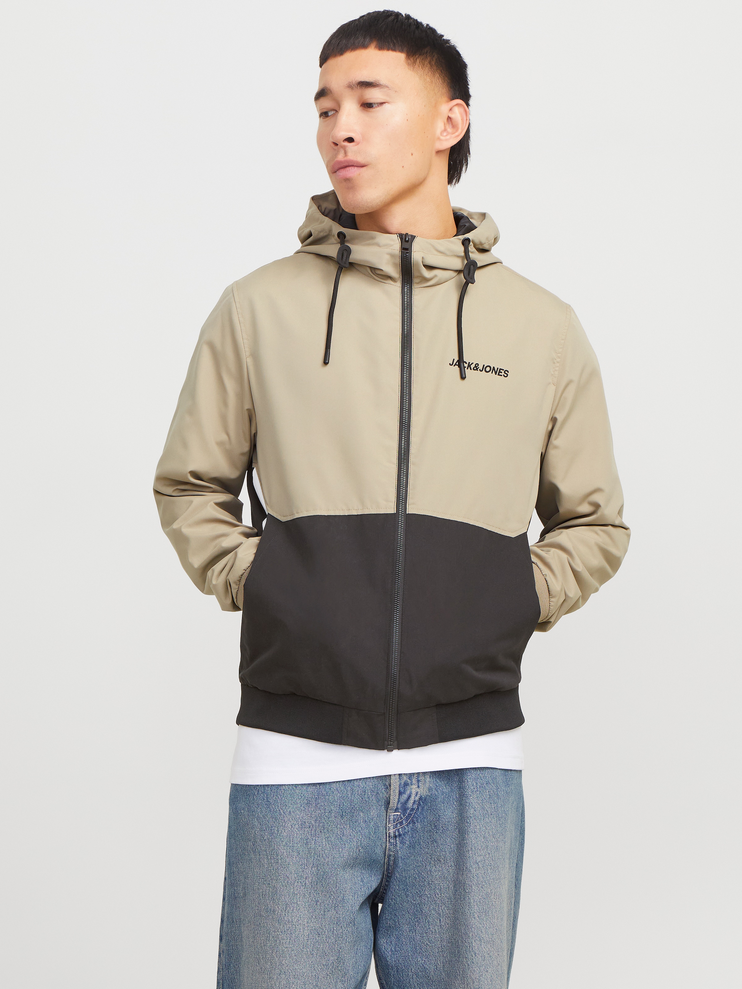 Jack & Jones Blouson "JJERUSH mit Kapuze" mit Kapuze Kunstfaser, regular fi günstig online kaufen
