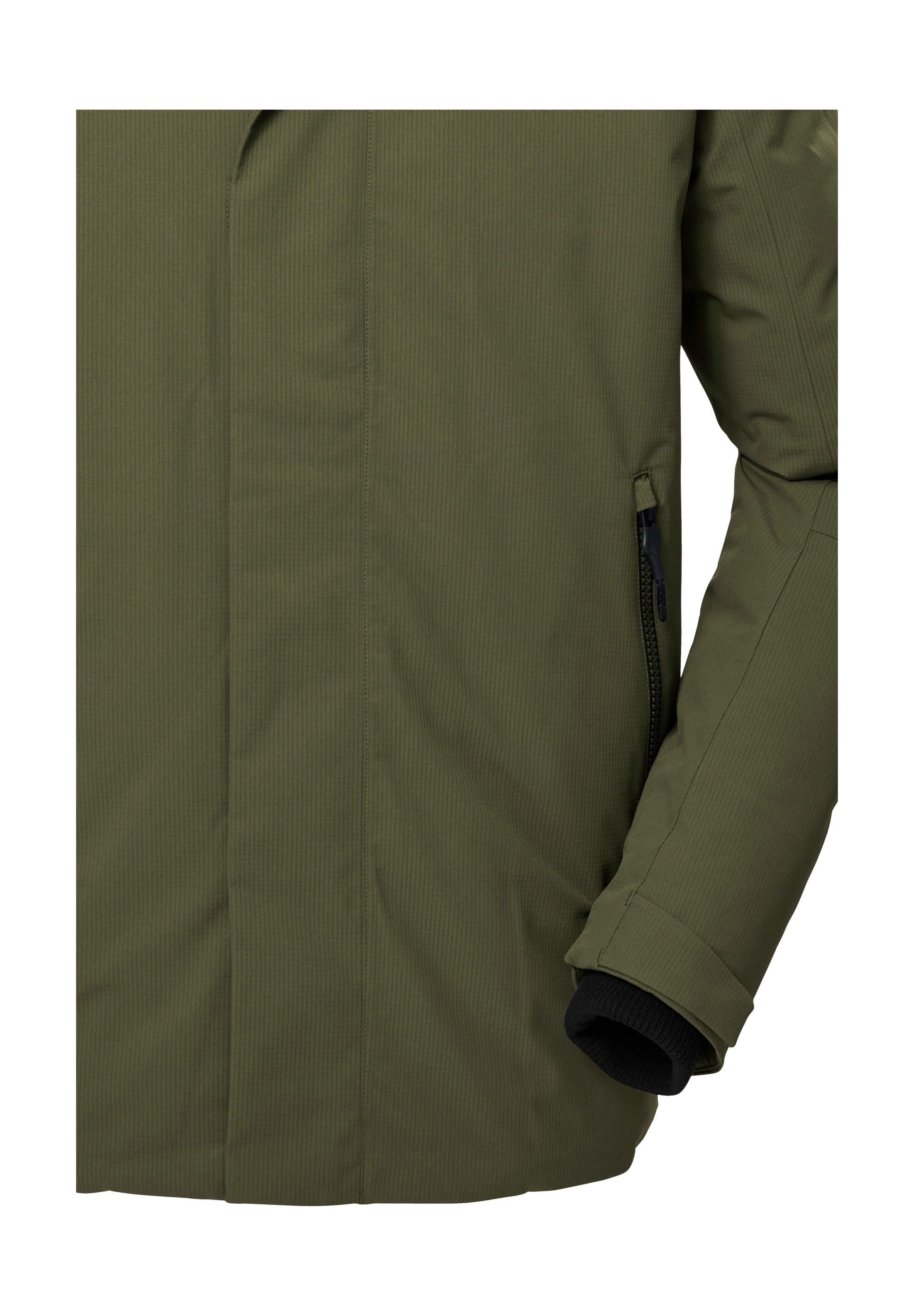 Funktionsjacke "GW 11 MN JCKT", Herren, Gr. S, grün (olivgrün), Obermaterial: 100% Polyester;Futter: 100% Polyester;Füllung: 100% Polyester, G.I.G.A. DX BY KILLTEC, Jacken Funktionsjacke, Wasserdichte, atmungsaktive Winterjacke mit verstellbarer Kapuze 3