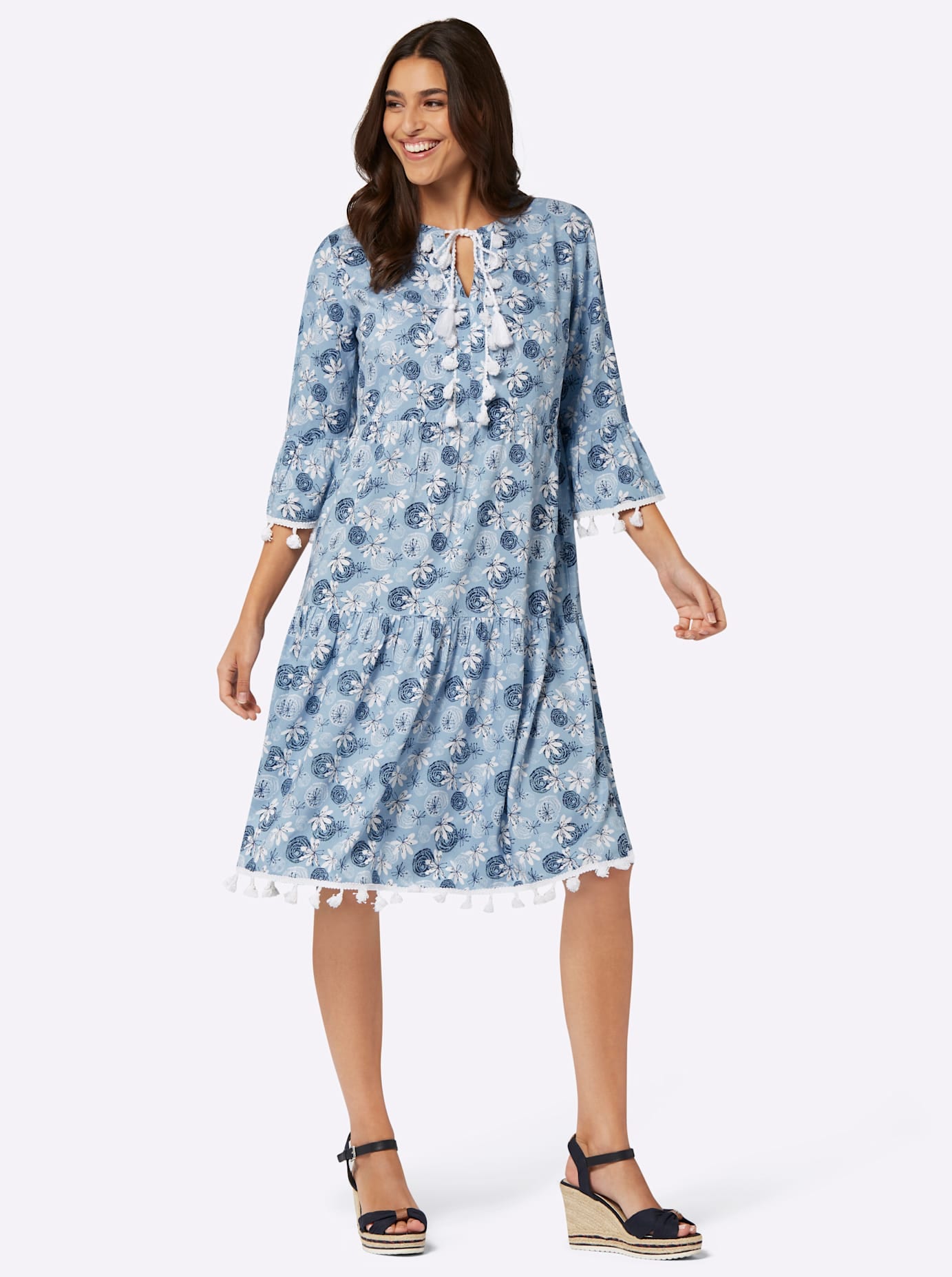 Classic Basics A-Linien-Kleid »Kleid«