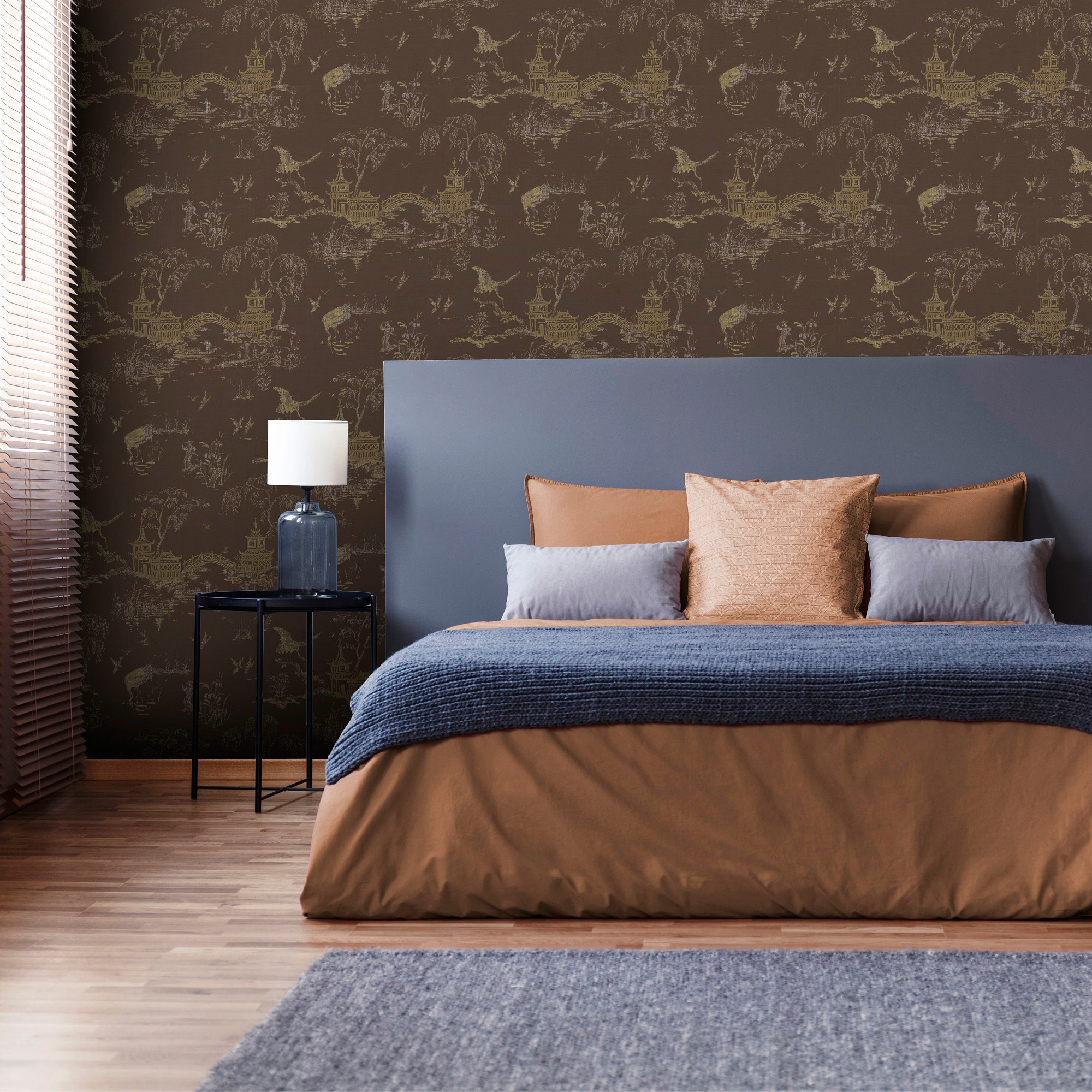 Superfresco Easy Vliestapete »Gaia«, gemustert, FSC® zertifiziert, mit lebhaftem Druck, 10 Meter Länge