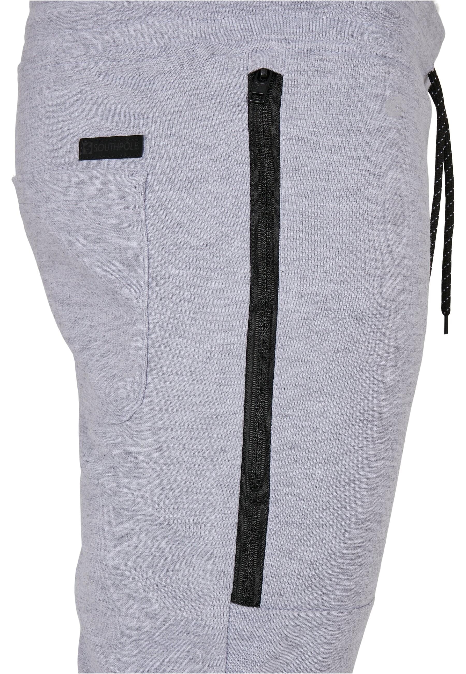 Southpole Stoffhose »Southpole Herren Side Zipper Tech Fleece Jogger«, (1 tlg.)