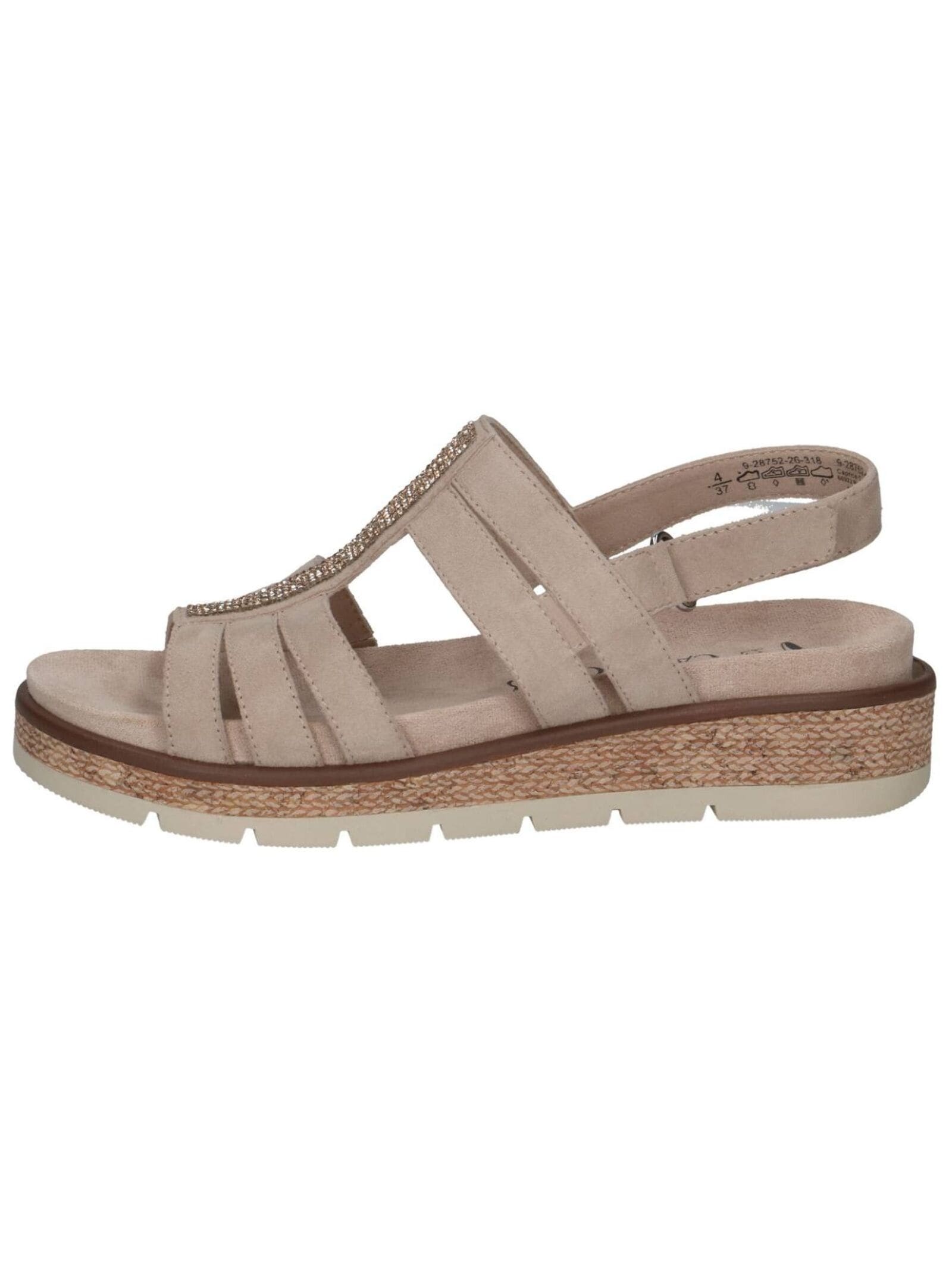Caprice Keilsandalette »Caprice Sandalen Veloursleder«