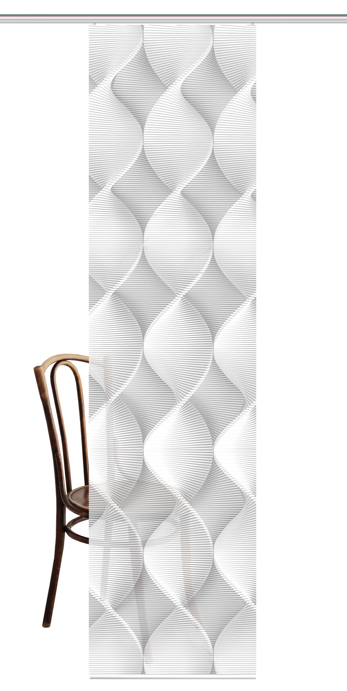 HOME in green Schiebegardine "LAMIRA" Paneelwagen 1 Stk. tlg. DIGITALBEDRUC günstig online kaufen