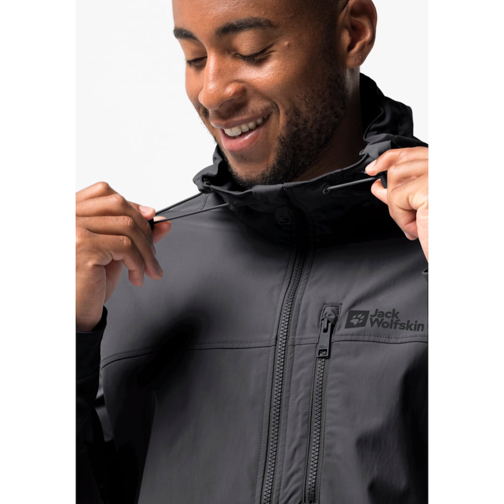 Jack Wolfskin Windbreaker »DESERT WIND JACKET M«, mit Kapuze