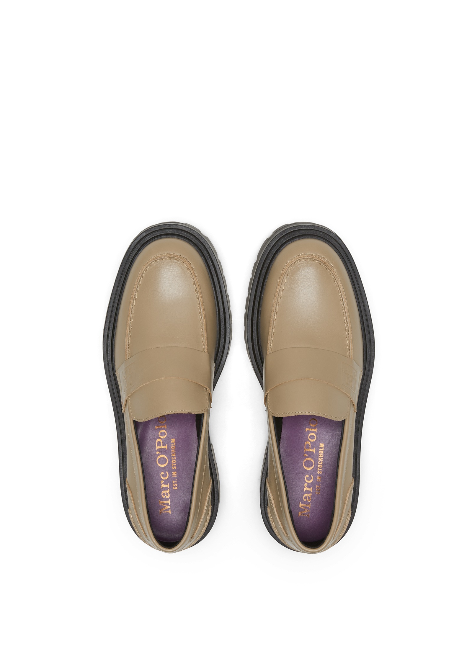 Marc O'Polo Loafer »aus edlem Kalbleder«