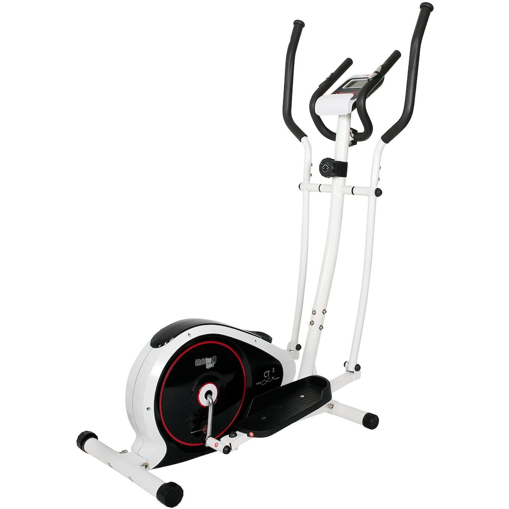 Christopeit Sport® Crosstrainer »CT 3«, Computer mit Tablet- und Smartphonehalterung