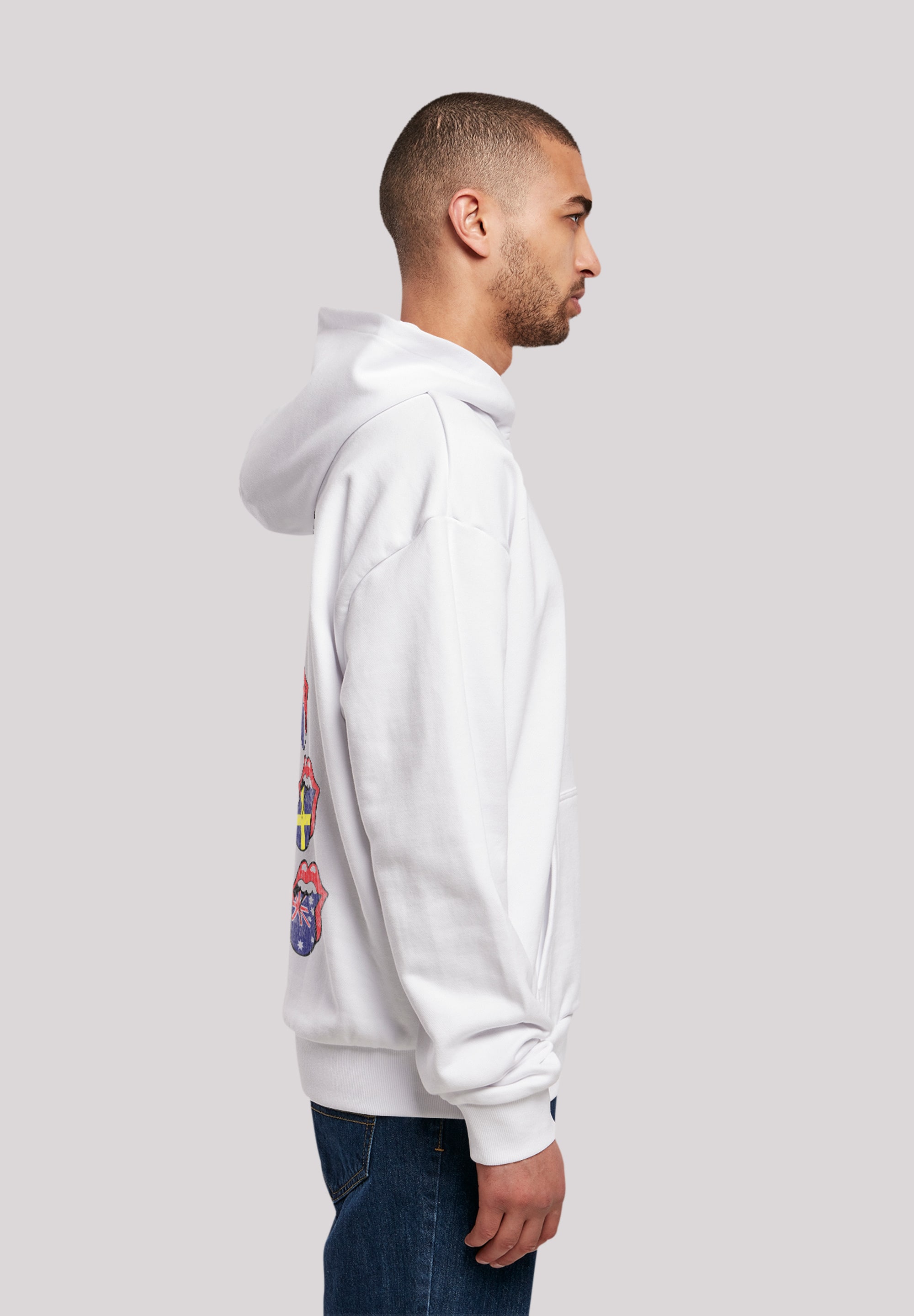 F4NT4STIC Kapuzenpullover »The Rolling Stones Voodoo Lounge Tongues«, Musik, Band, Logo