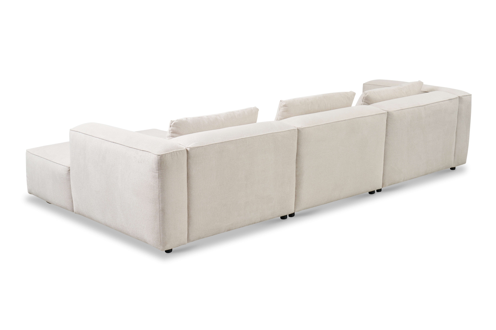 andas Ecksofa »Tvinnet«, Breite 317 cm, extra tiefe Sitzfläche, kubisches Sitzvergnügen