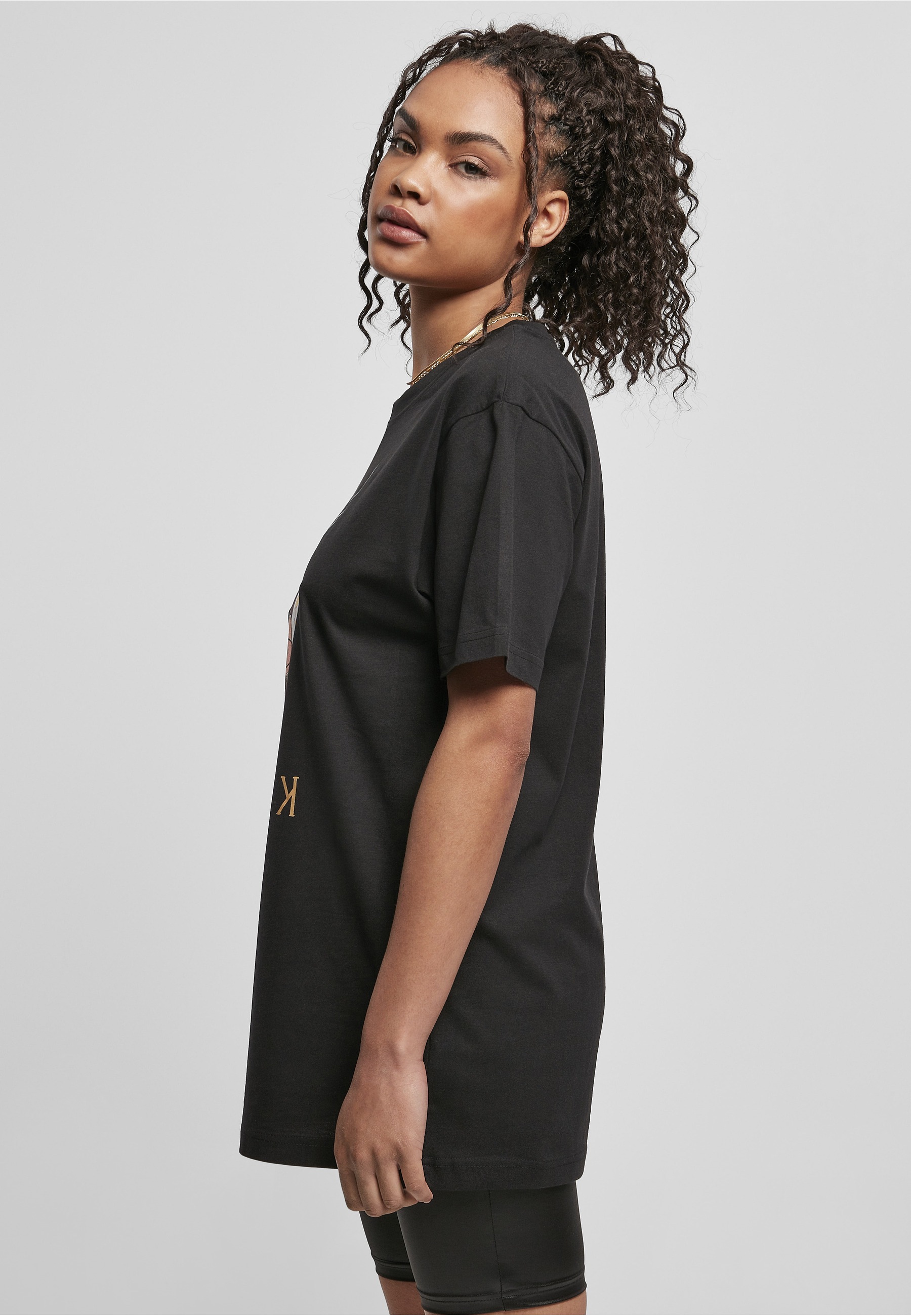 MisterTee T-Shirt »MisterTee Damen Ladies King James LA Tee« 1 Stk.