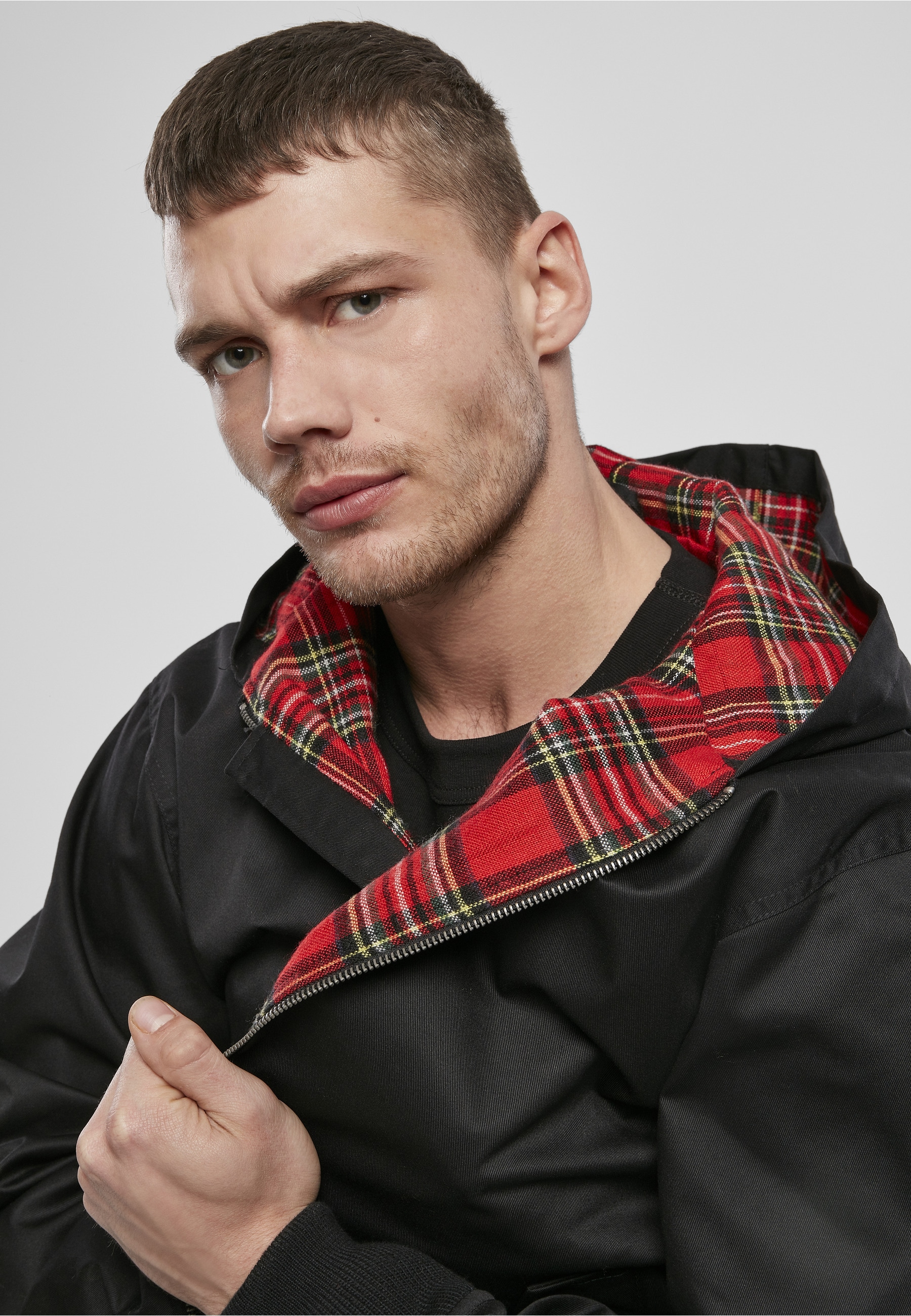 Brandit Allwetterjacke »Brandit Herren Hooded Lord Canterbury Jacket« 1 Stk. tlg. mit Kapuze