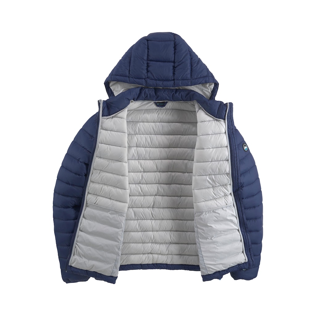 Polarino Steppjacke, mit Kapuze