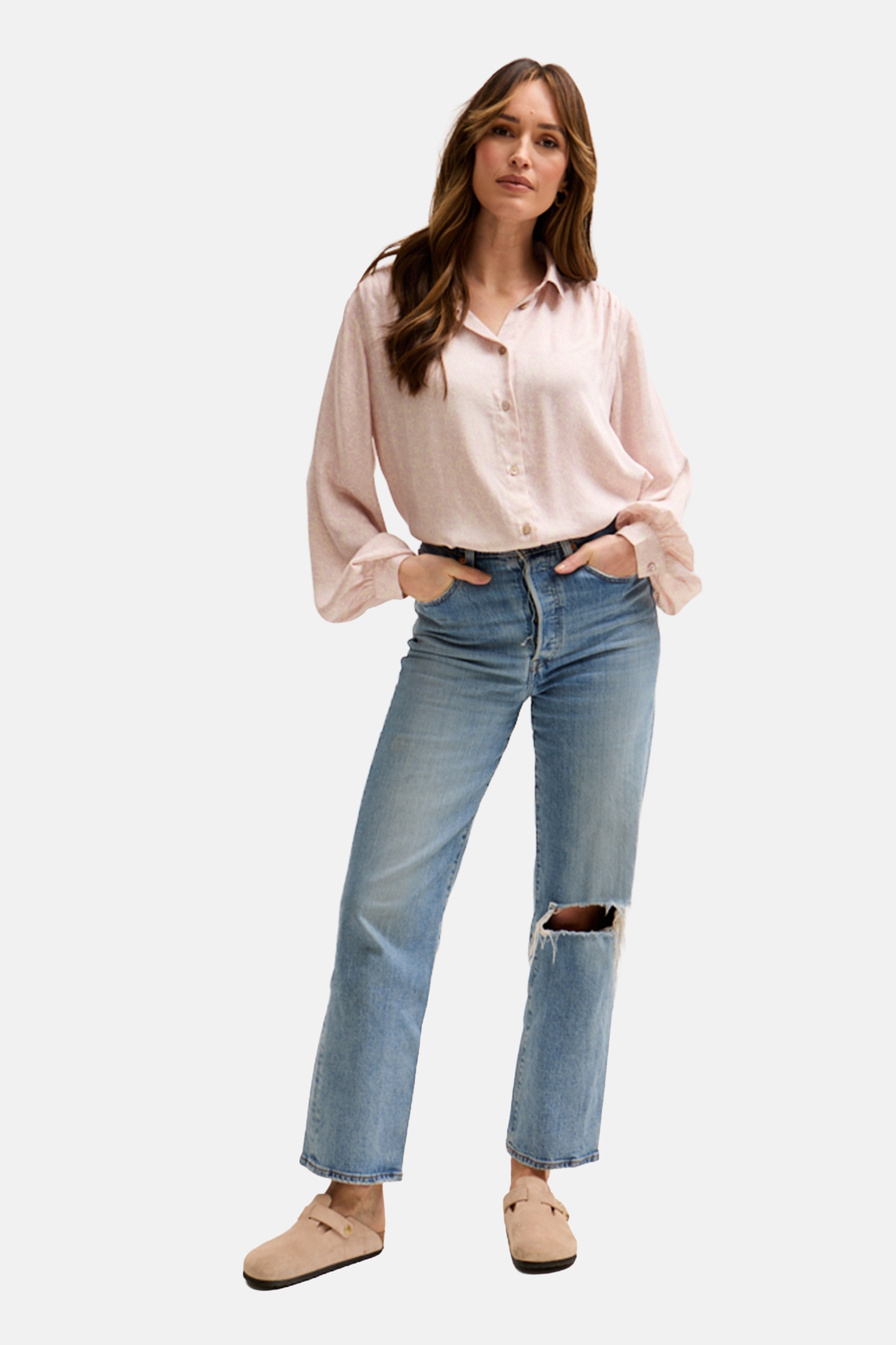 Lily and Lionel Hemdbluse »Marrianne Peter Pan Collar Shirt Damen«