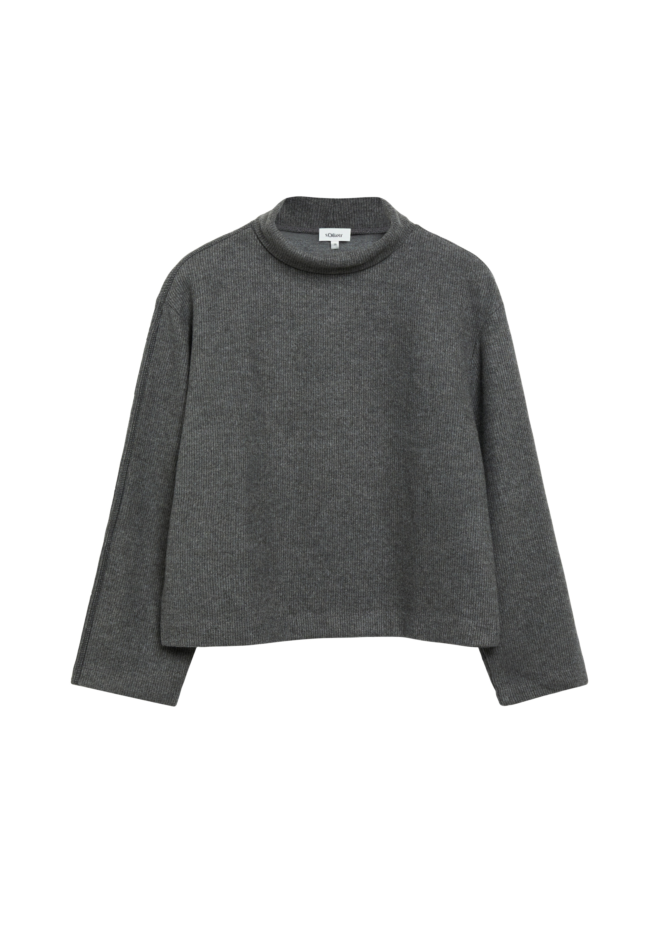 s.Oliver Sweater , Stehkragen / Kurz / Langarm
