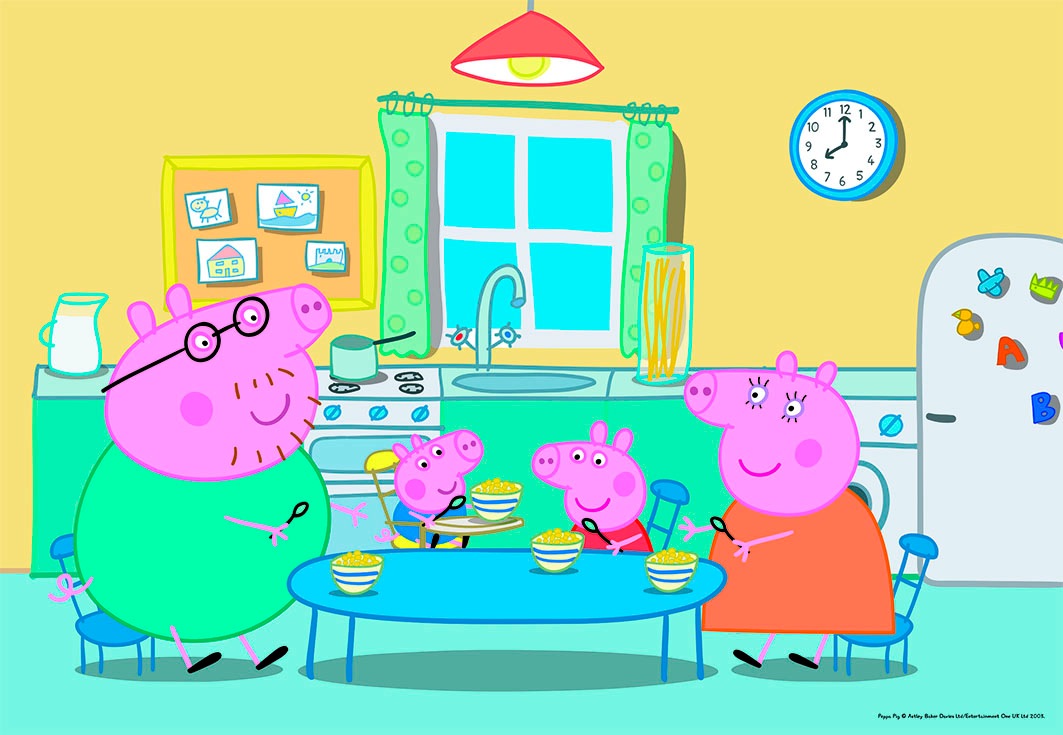 Ravensburger Puzzle »Zuhause bei Peppa«, Made in Europe