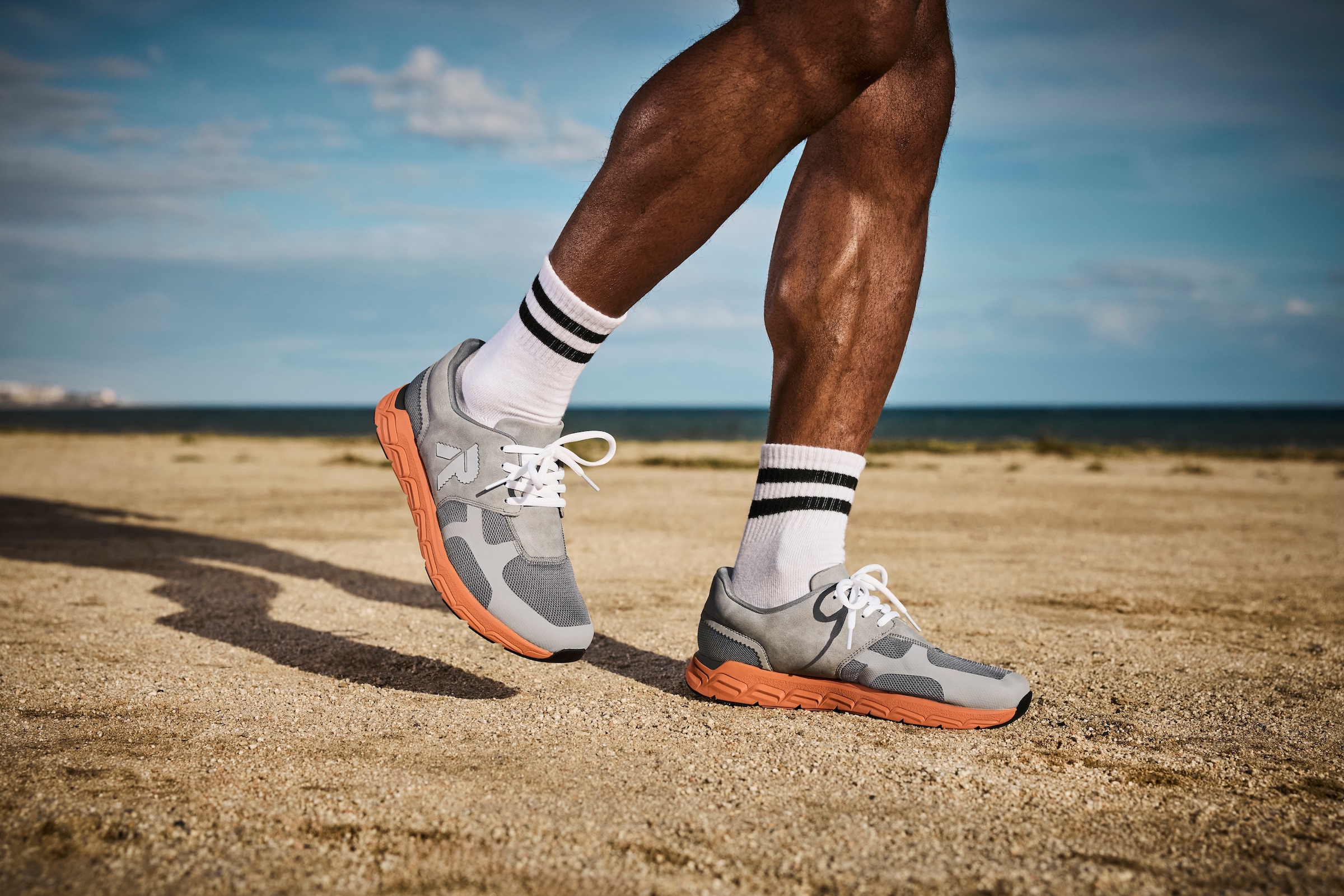 RIEKER Sport Slip-On Sneaker »Preston«, Running-Sneaker aus der neuen Christoph Kramer Kollektion