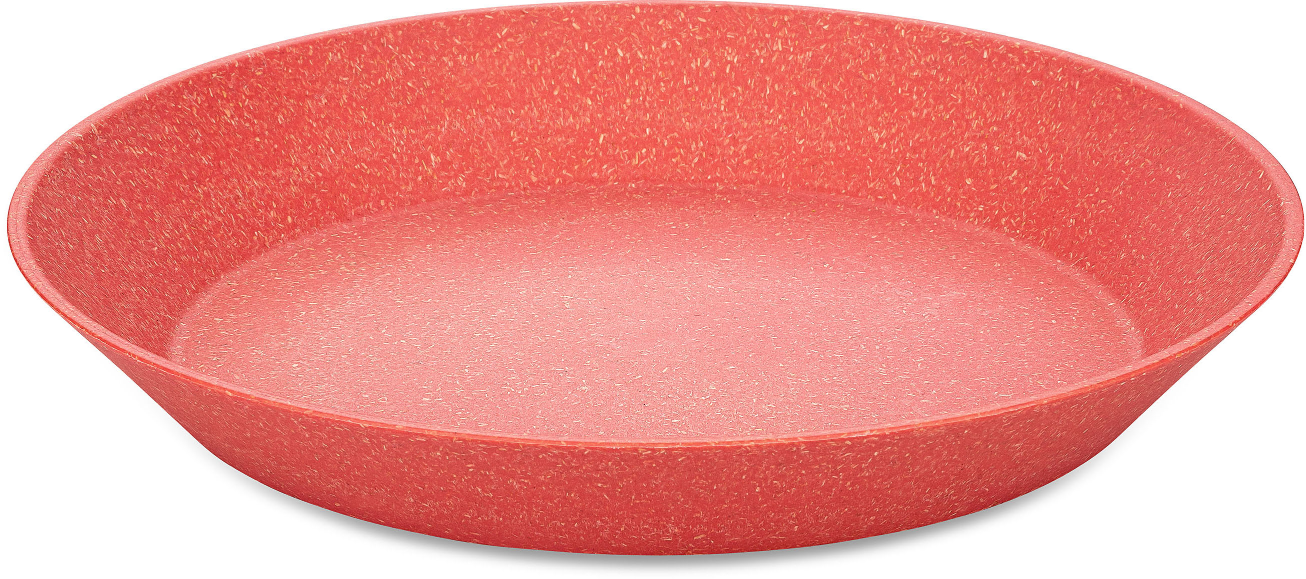 KOZIOL Suppenteller "Teller Set, CONNECT PLATE" aus biozirkulärem Kunststoff, spülmaschinengeeignet, melaminfrei, 24cm