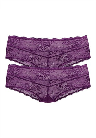 Vivance Panty »Premium Dessous«, (2 St.), im attraktiven Doppelpack aus edler Spitze