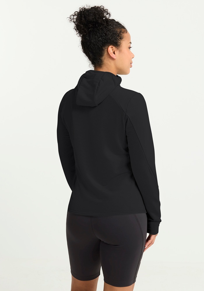 Jack Wolfskin Fleecejacke "LITESTRIDE HOODED FZ W" mit Kapuze atmungsaktiv, günstig online kaufen