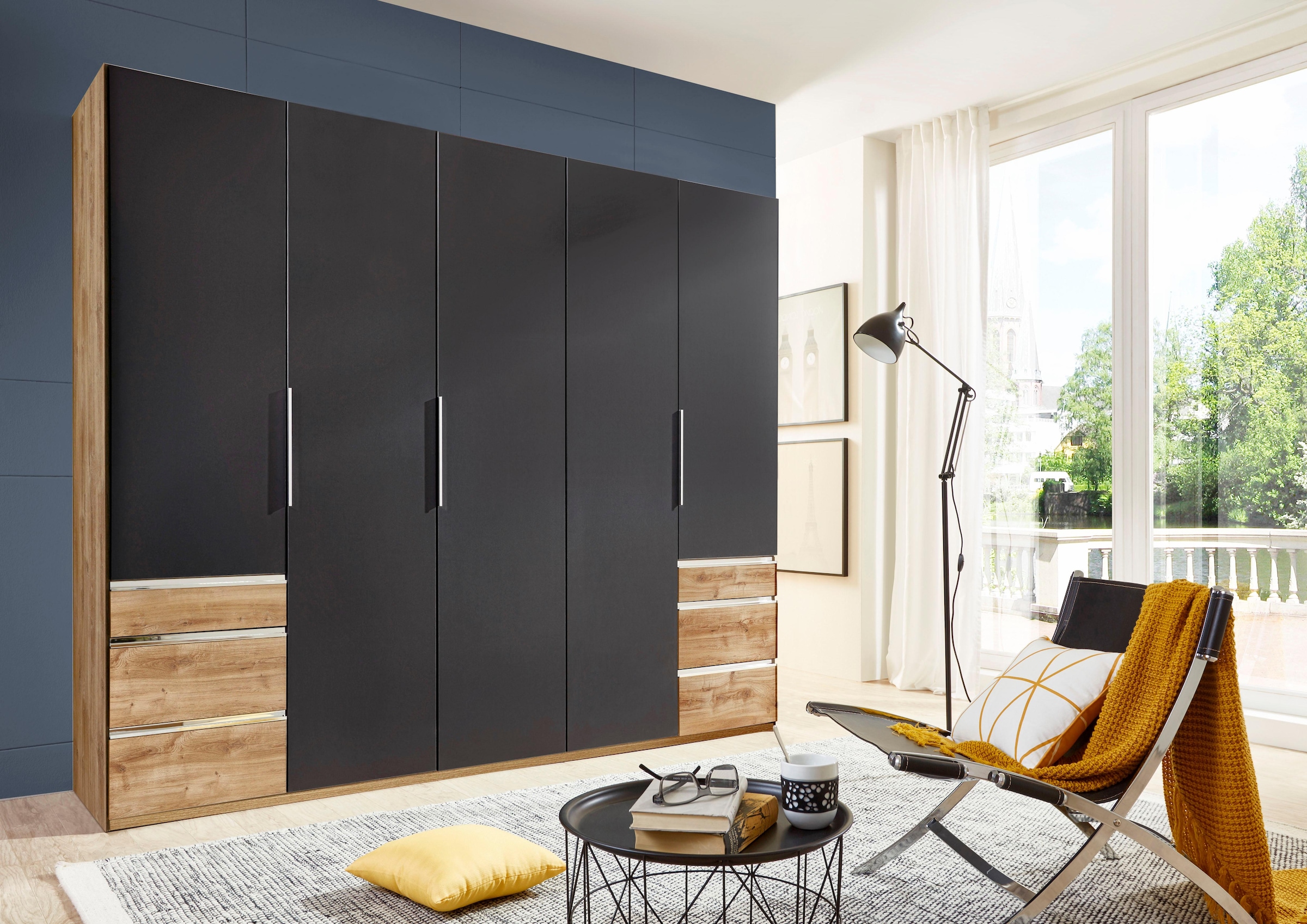 Schubladen BAUR »Level«, Fresh To Friday Kleiderschrank | Go Black mit