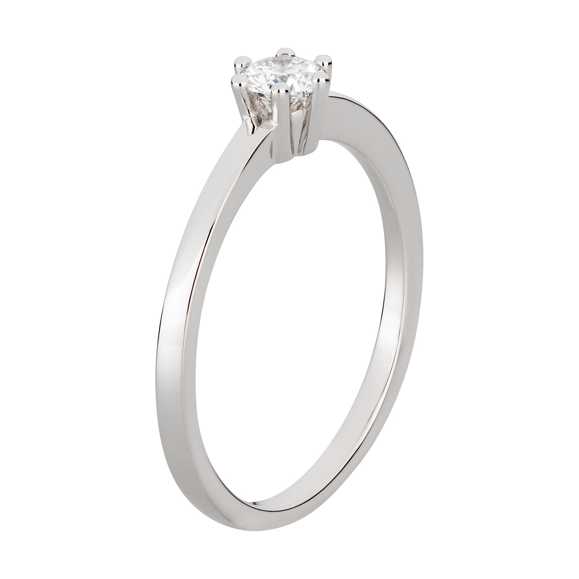 Orolino Fingerring »Gold 750 mit natürlichem Brillant 0,25ct.«