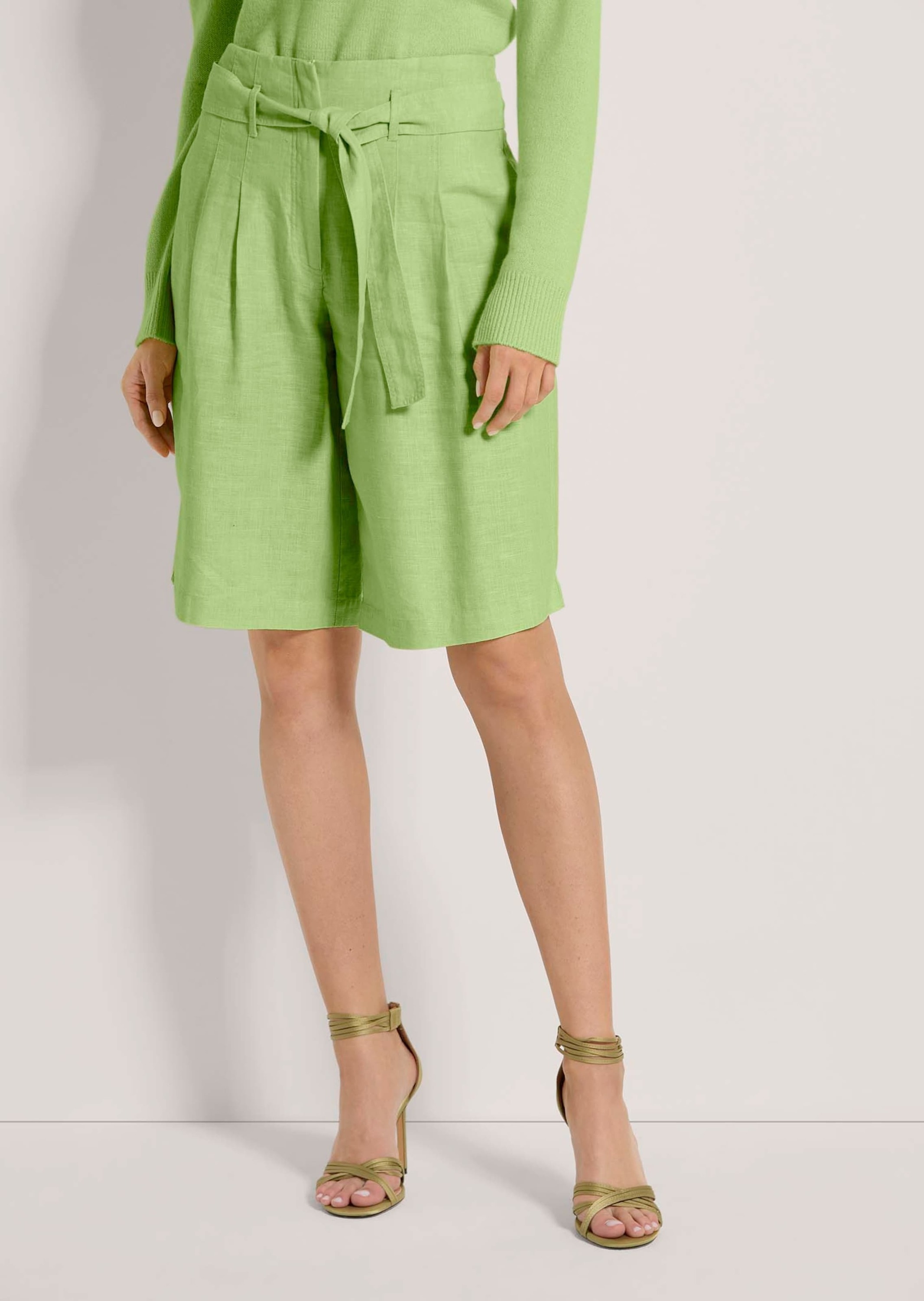 MADELEINE Bermudas "Bermuda Highwaist-Bermudas aus Leinen" günstig online kaufen