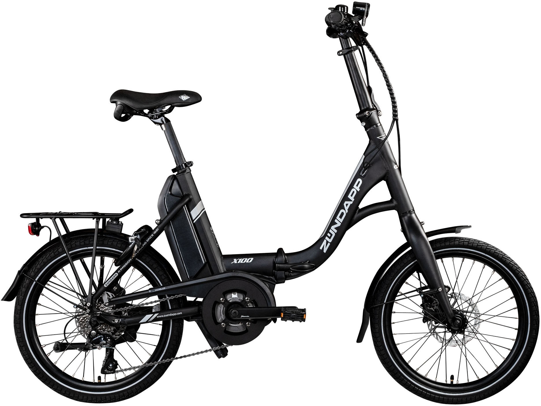 Zündapp E-Bike »X100«, 9 Gang, Shimano, Sora, Mittelmotor 250 W, Pedelec, Elektrofahrrad für...