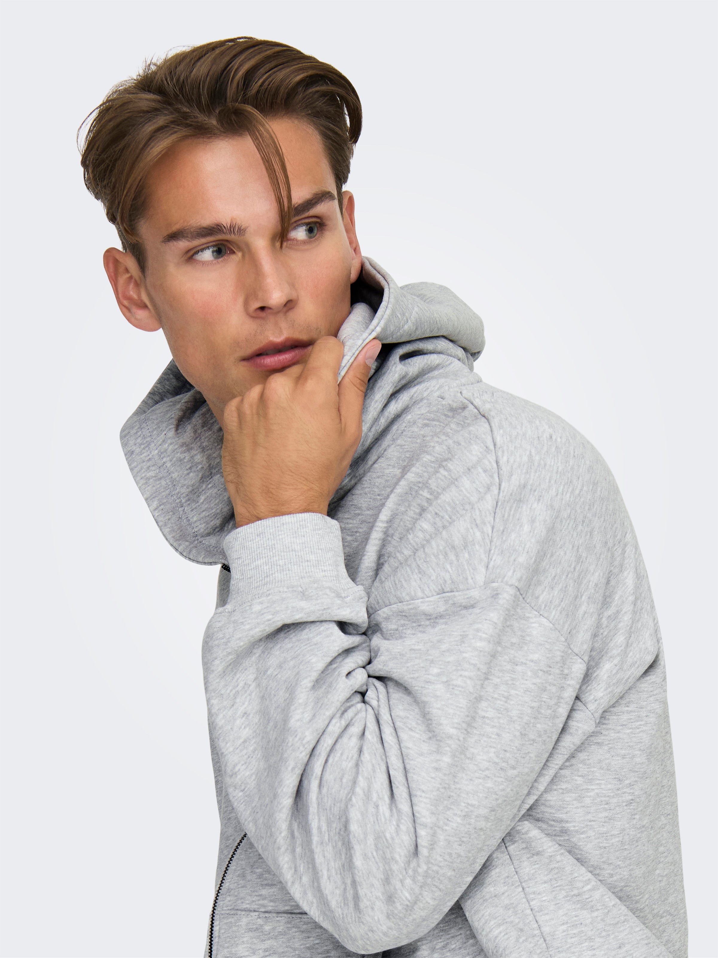 ONLY & SONS Kapuzensweatshirt »ONSTURNER LIFE VTG ZIP HOODIE SWEAT«
