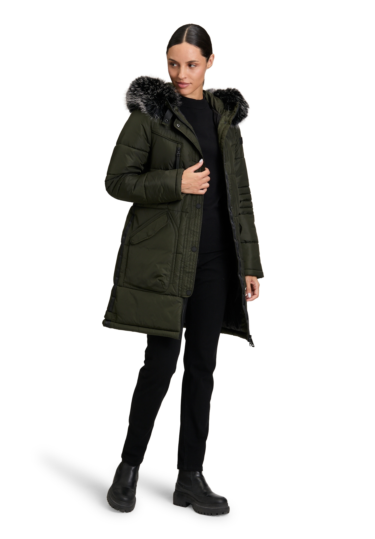 Betty Barclay Steppjacke »Betty Barclay Damen Steppjacke mit Kapuze«, mit Kapuze