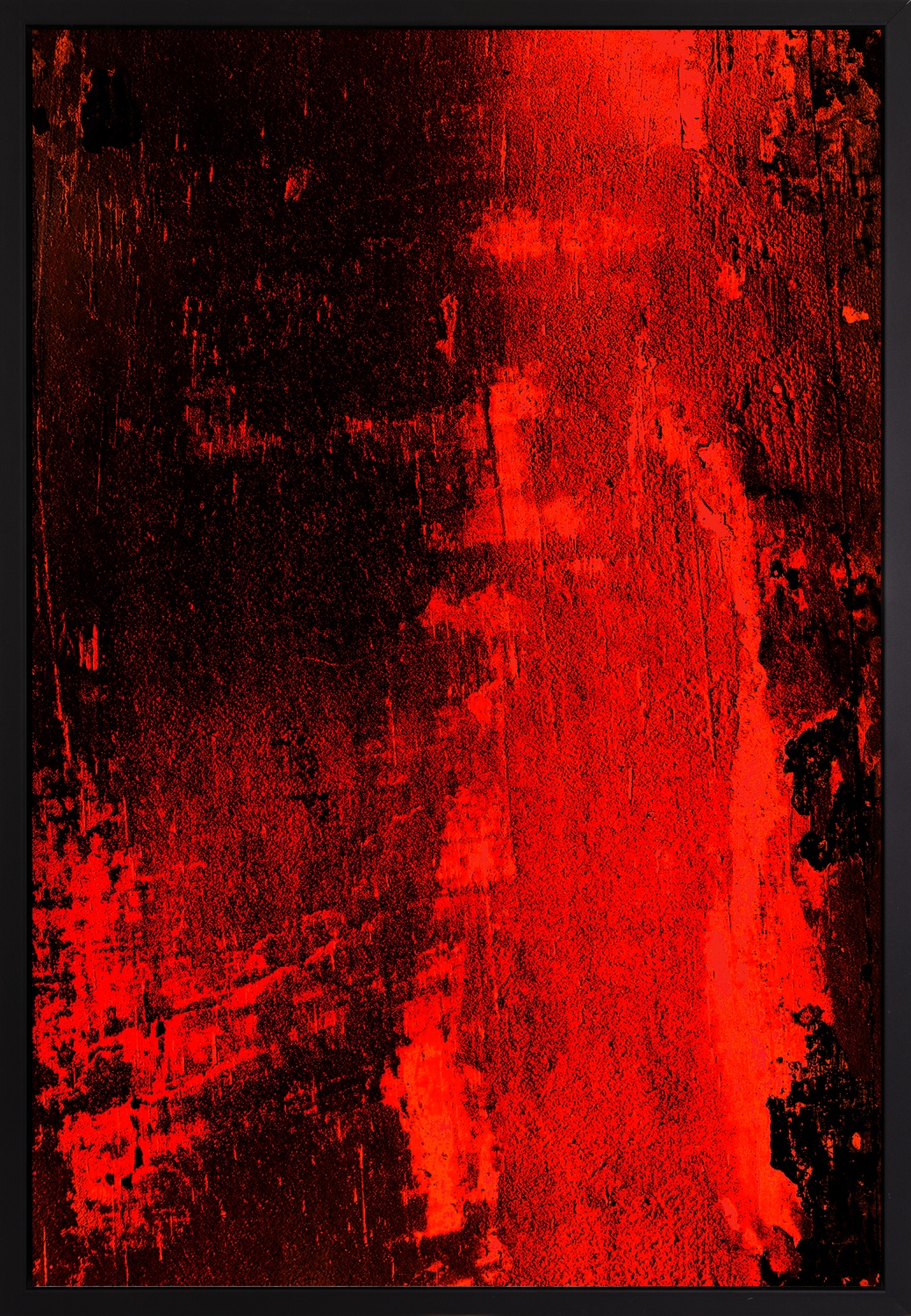 queence Leinwandbild »Love«, Abstrakt-Abstrakte-Kunst-Modern, mit einem Schattenfugenrahmen veredelt