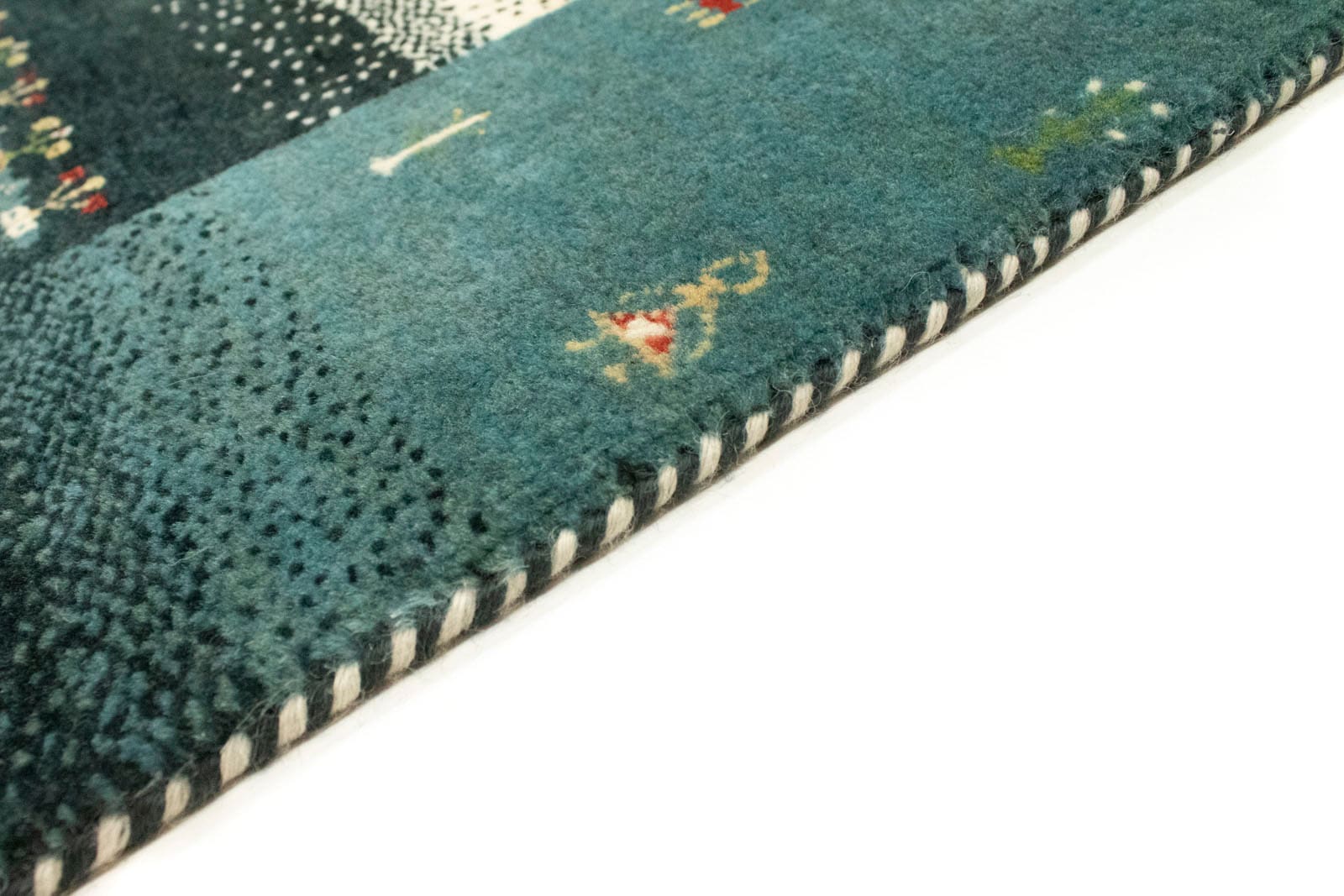 morgenland Wollteppich »Loribaft Teppich handgeknüpft | BAUR handgeknüpft mehrfarbig«, rechteckig