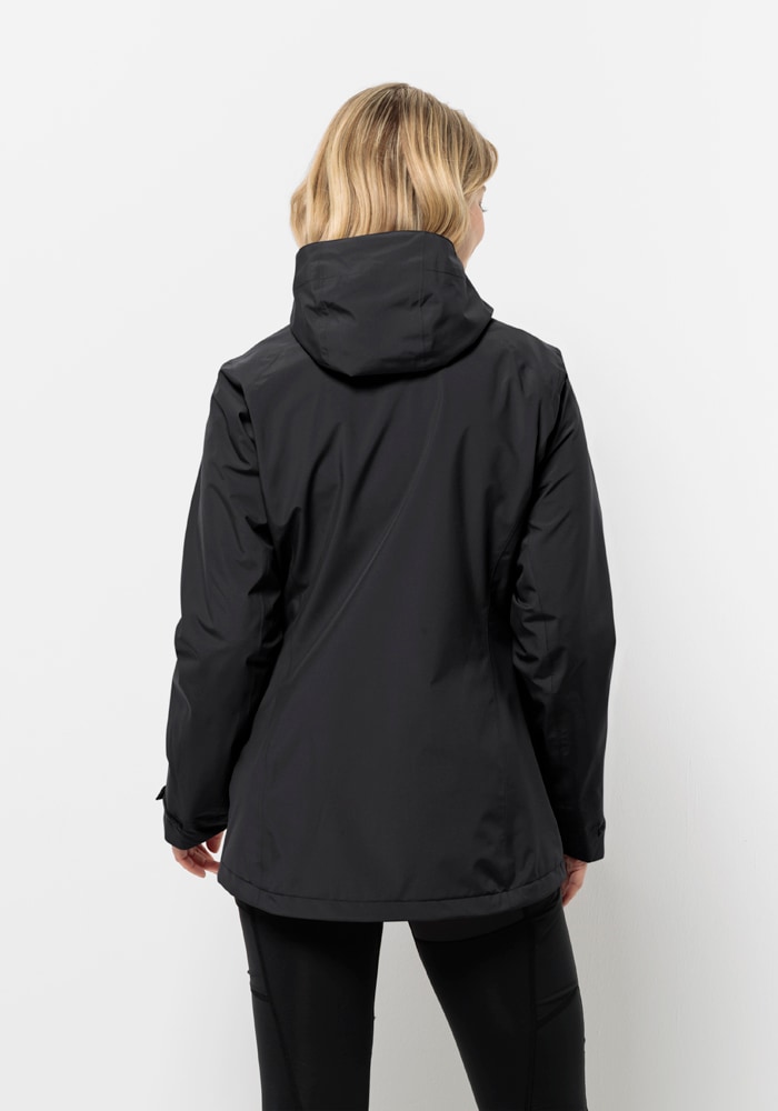 Jack Wolfskin 3-in-1-Funktionsjacke »GLAABACH 3IN1 JKT W«, (2 teilig), mit Kapuze