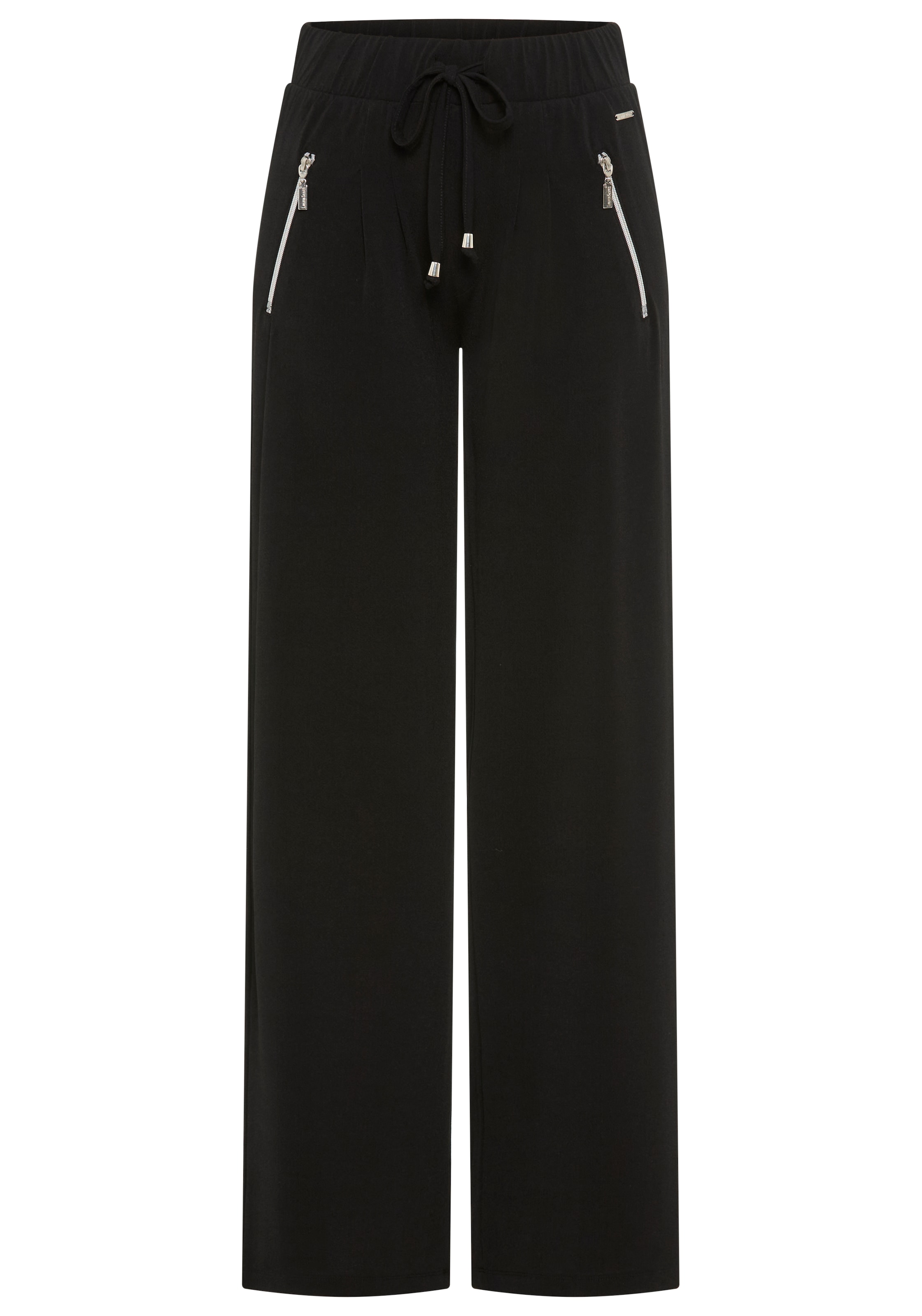 Laura Scott Jerseyhose, Bequemer Stoff mit Reißverschlusstaschen günstig online kaufen