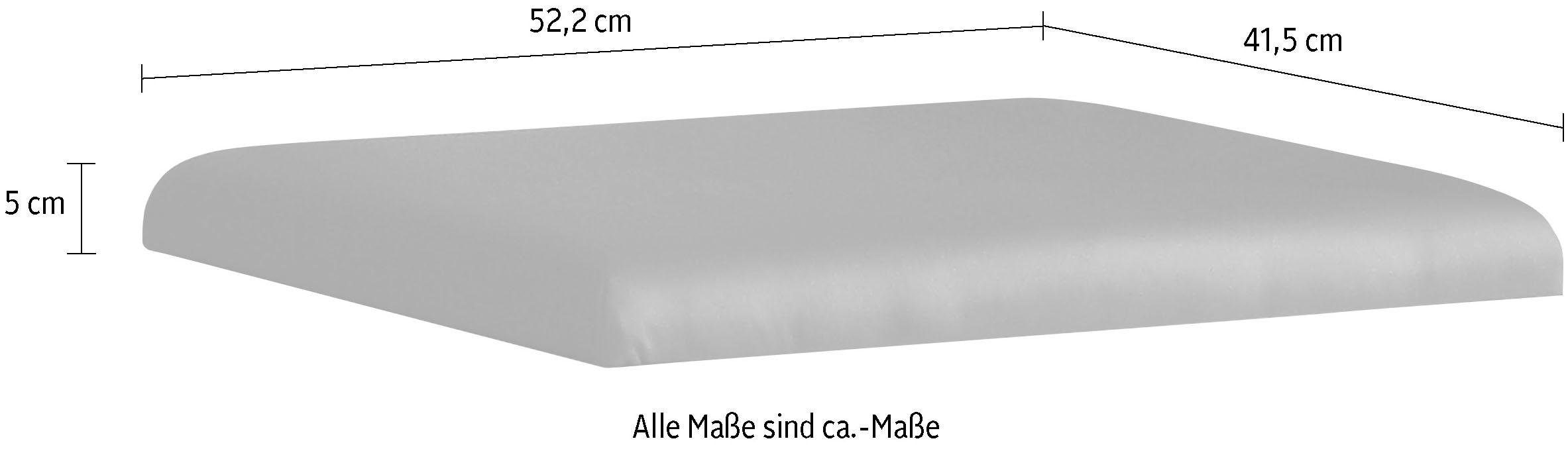 FORTE Sitzkissen »Hud«