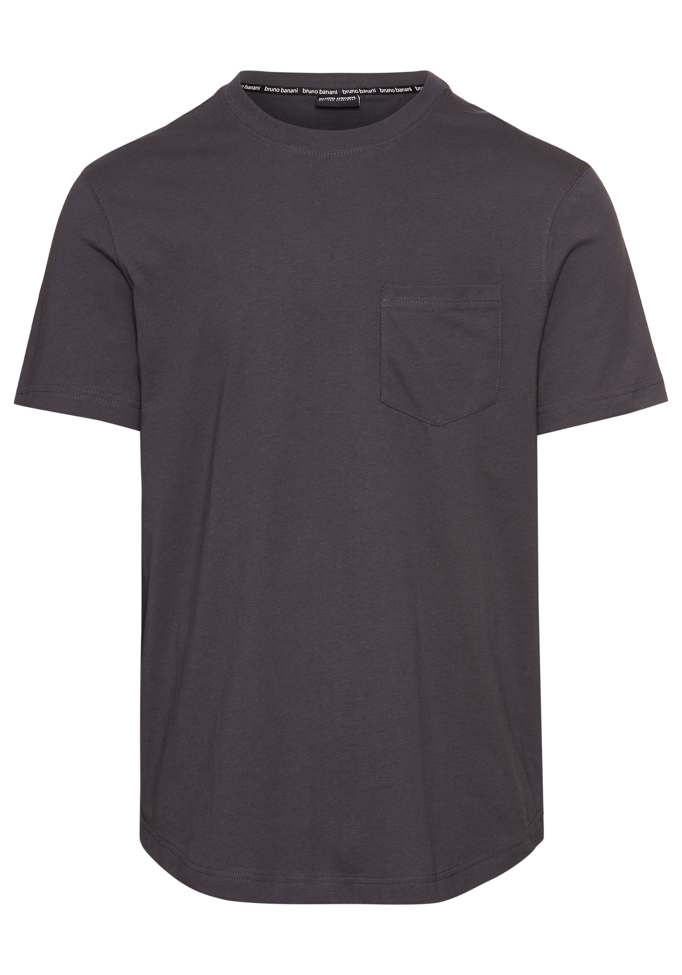 Bruno Banani Longshirt, mit abgerundetem Saum