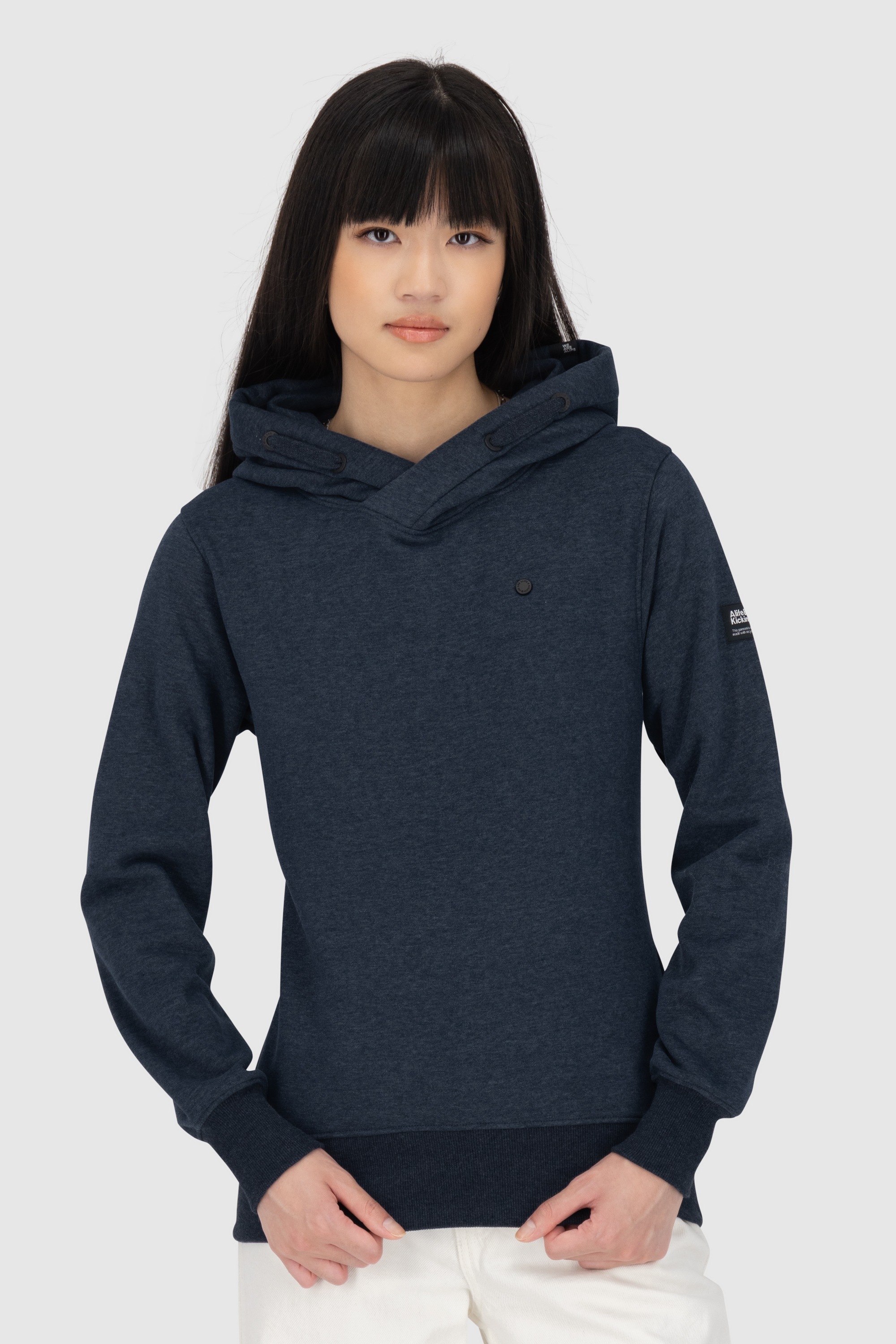 Alife & Kickin Kapuzensweatshirt »Damen SarinaAK A«, Hoodie Kapuzenpullover, Sweatshirt mit Kapuze und Kängurutasche