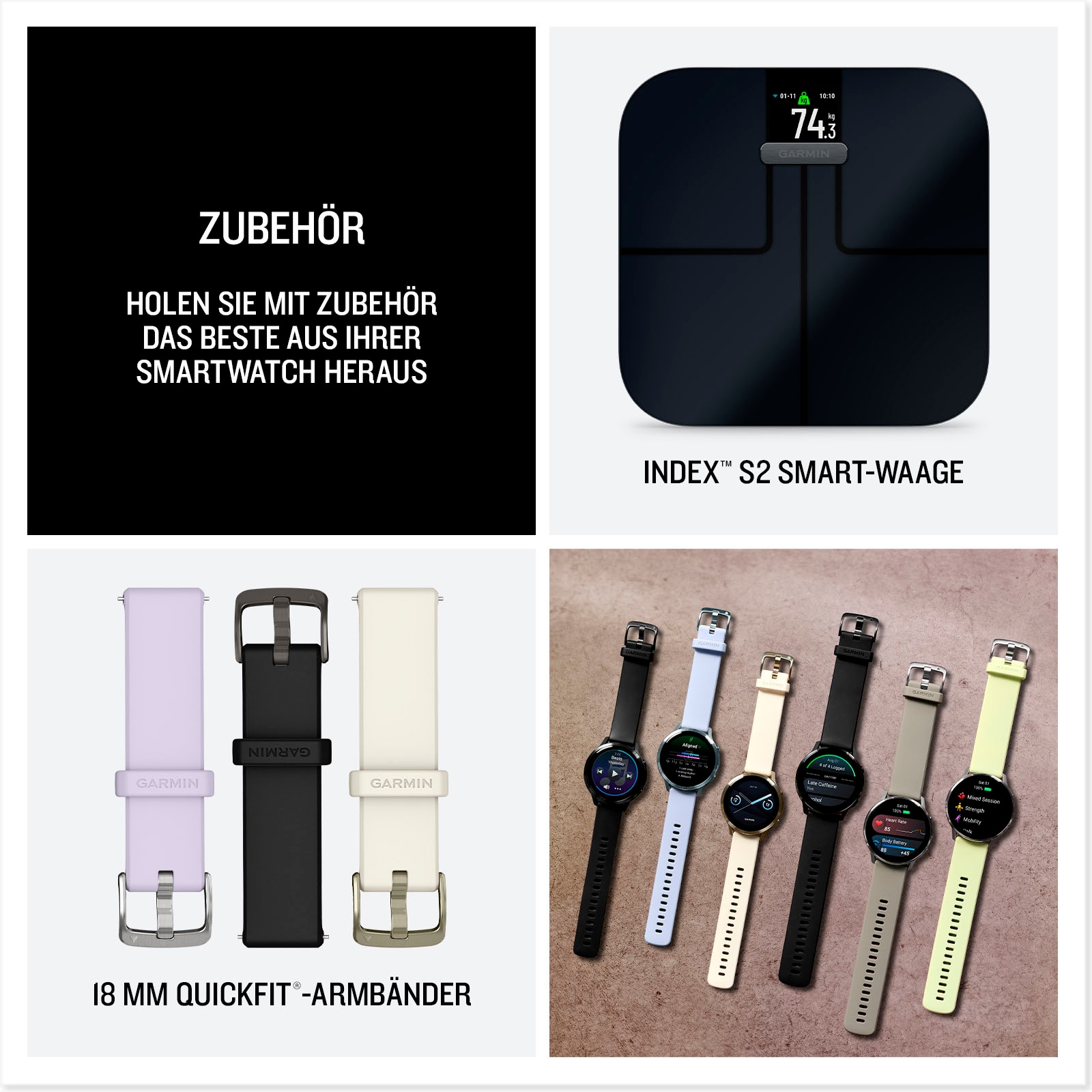 Garmin Smartwatch »Venu 4« (3,04 cm / 1,2 ″) Garmin